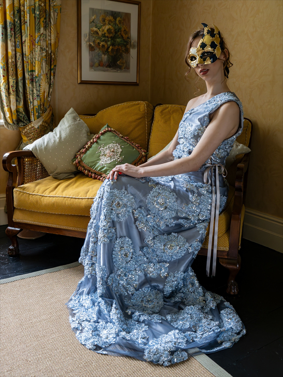 HC - Lady in Blue - Margaret Randall