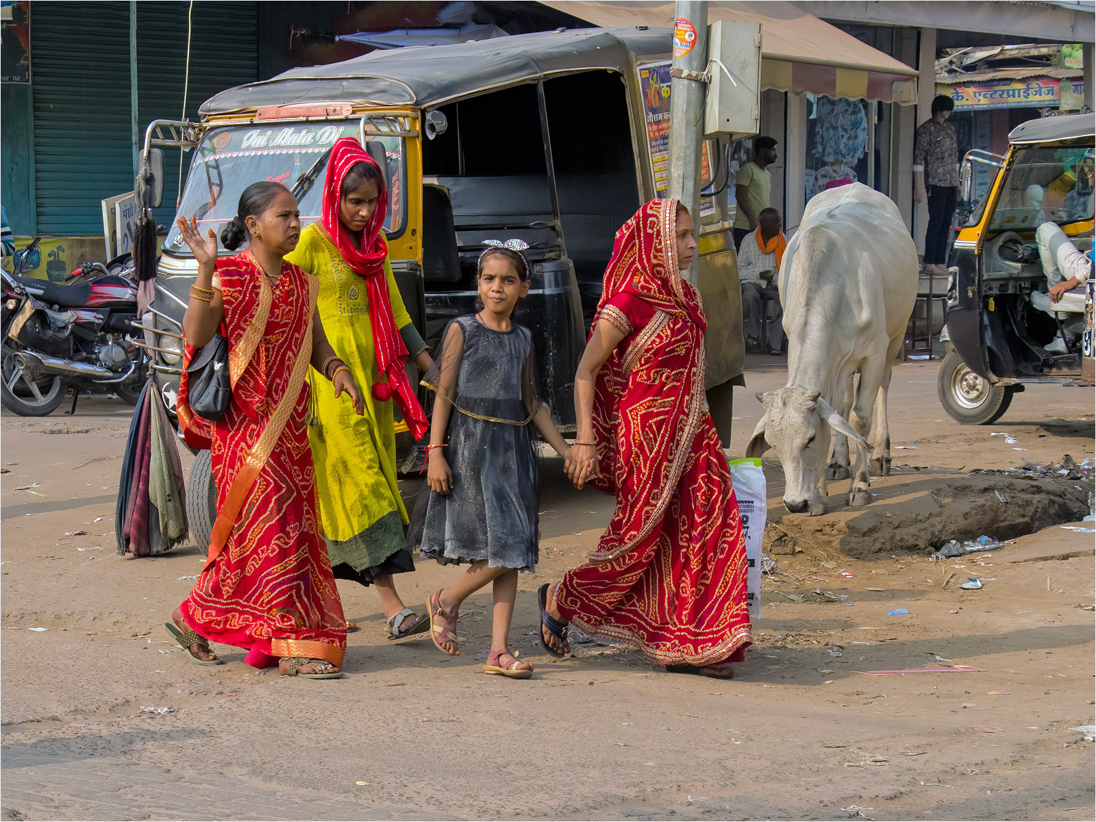 2nd/1st INT - Going to Bundi Market in India - Glenda Taylor