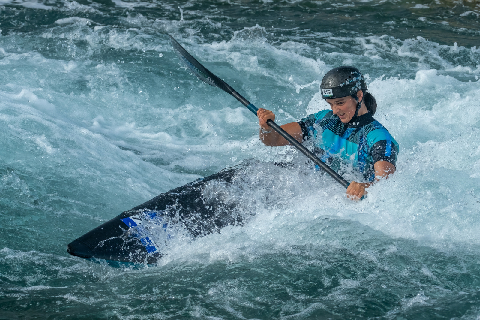 Paddling for GBR