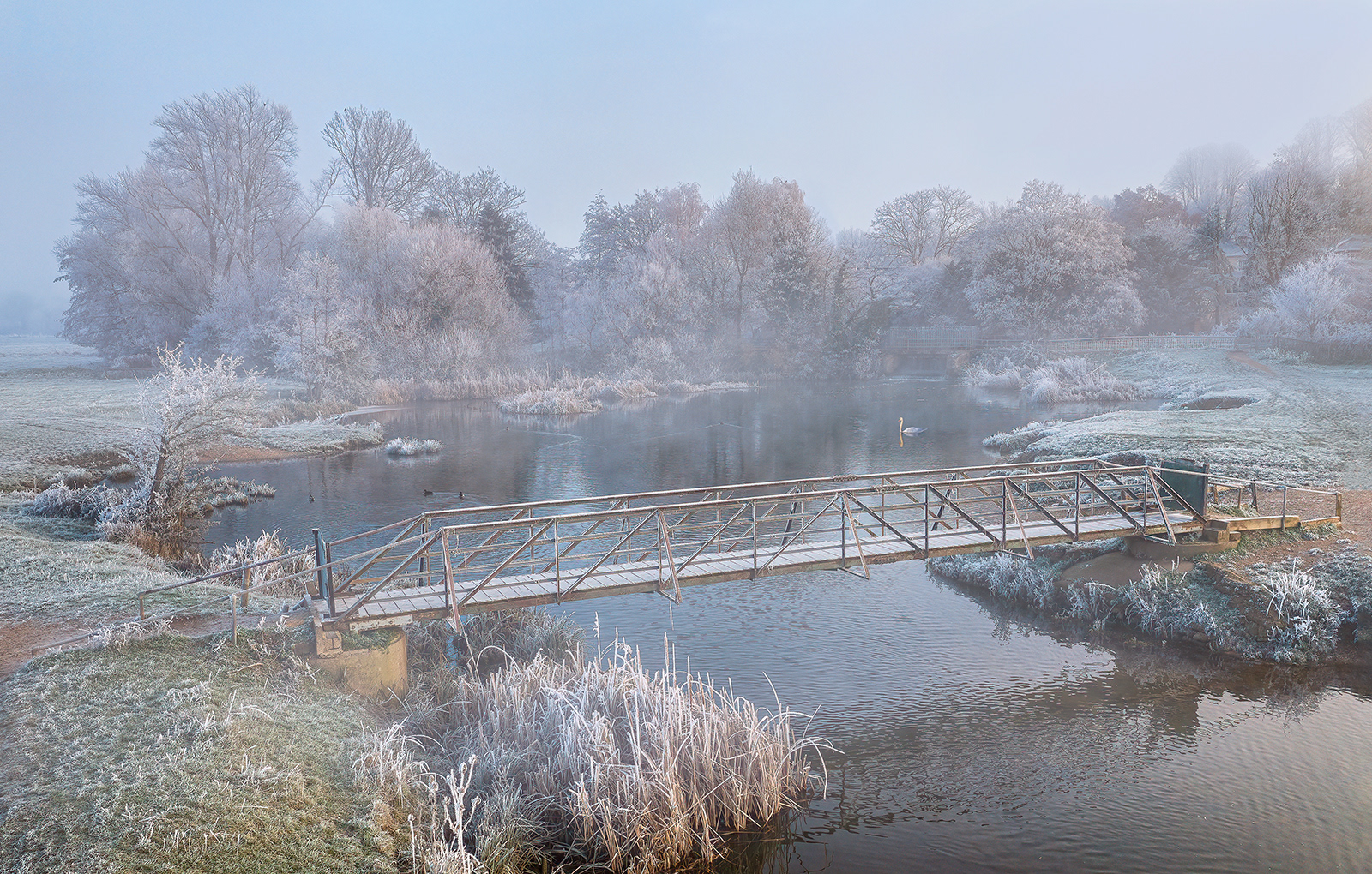 2nd - Hoare Frost & Mist at Sudbury Weir - Paul Smith