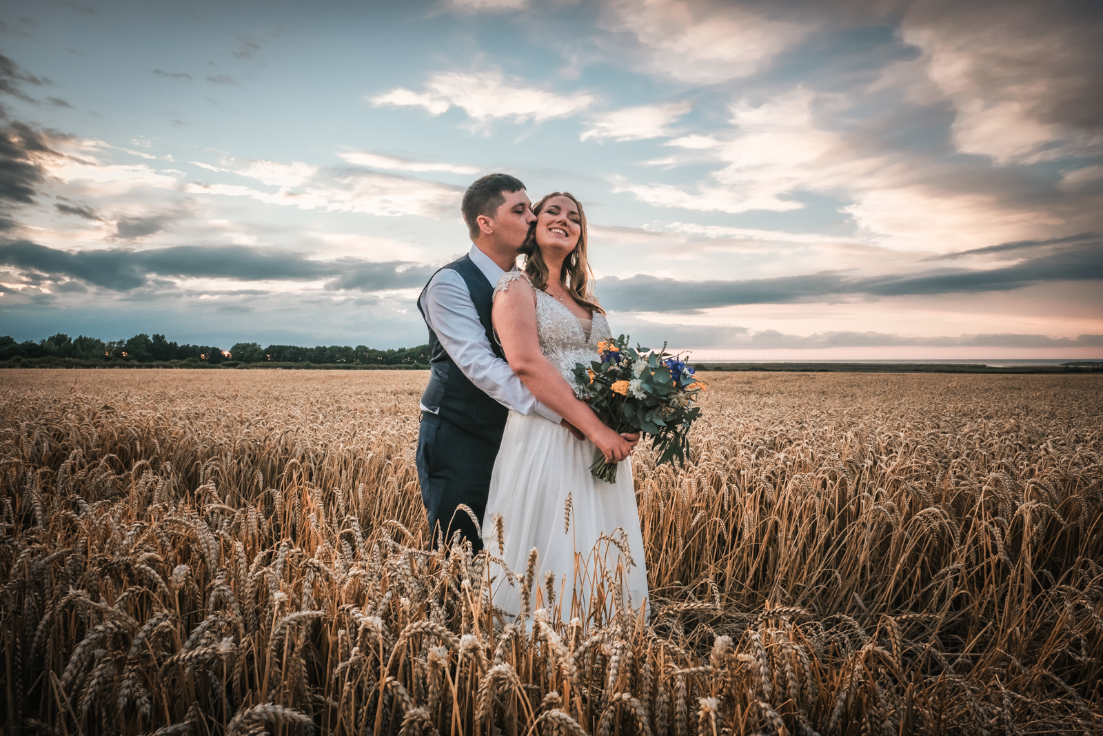 Barley Field Couple