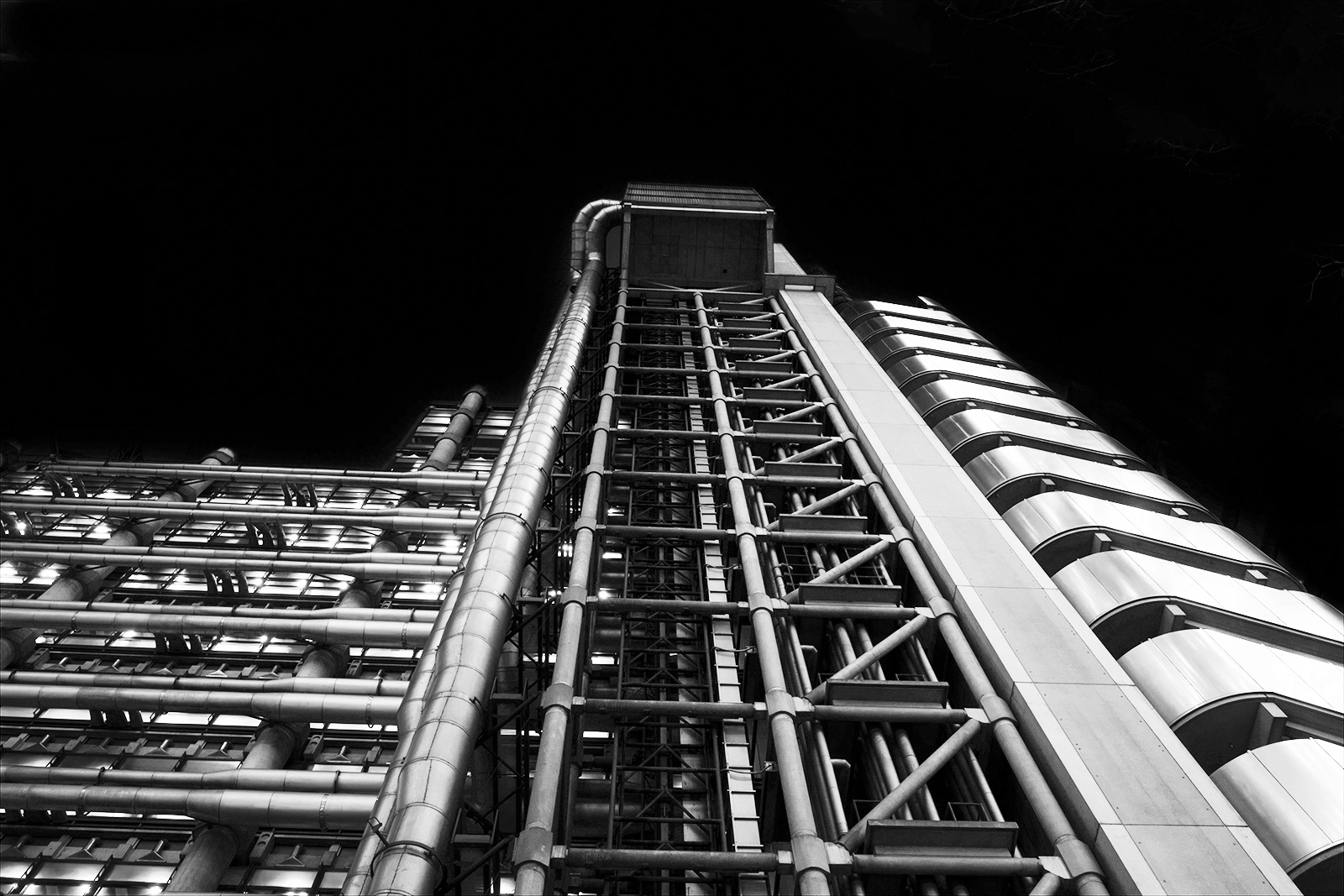 Lloyd's Building at Night