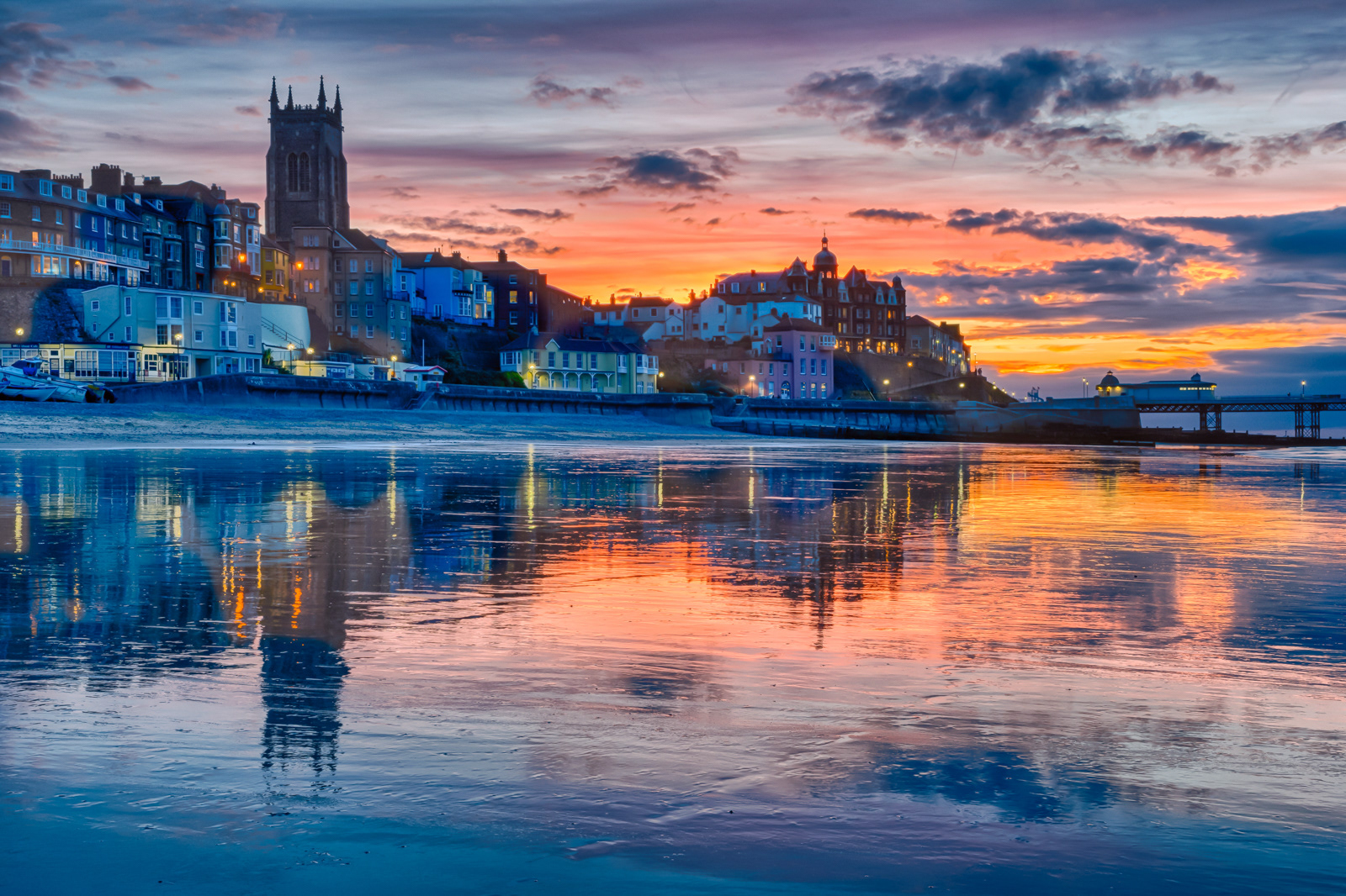 Sunset from Cromer Beach