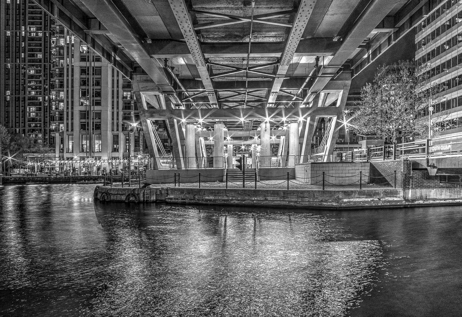 3rd INT - Under South Quay Station - Chris Cross