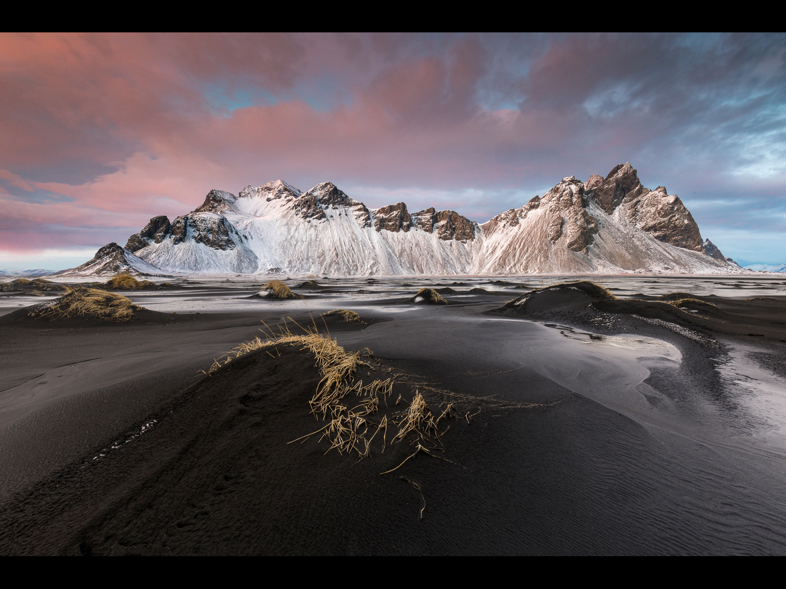1st - Vestrahorn in Winter - Justin Minns