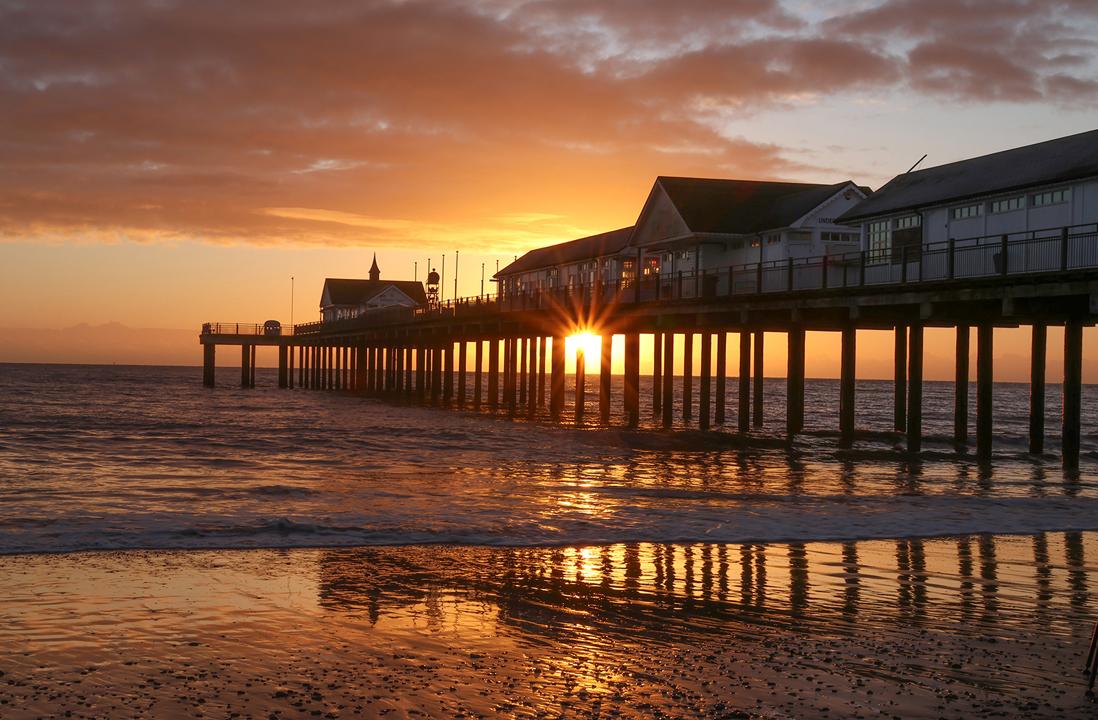 2nd INT - Sunrise Southwold Pier - Julie Moore