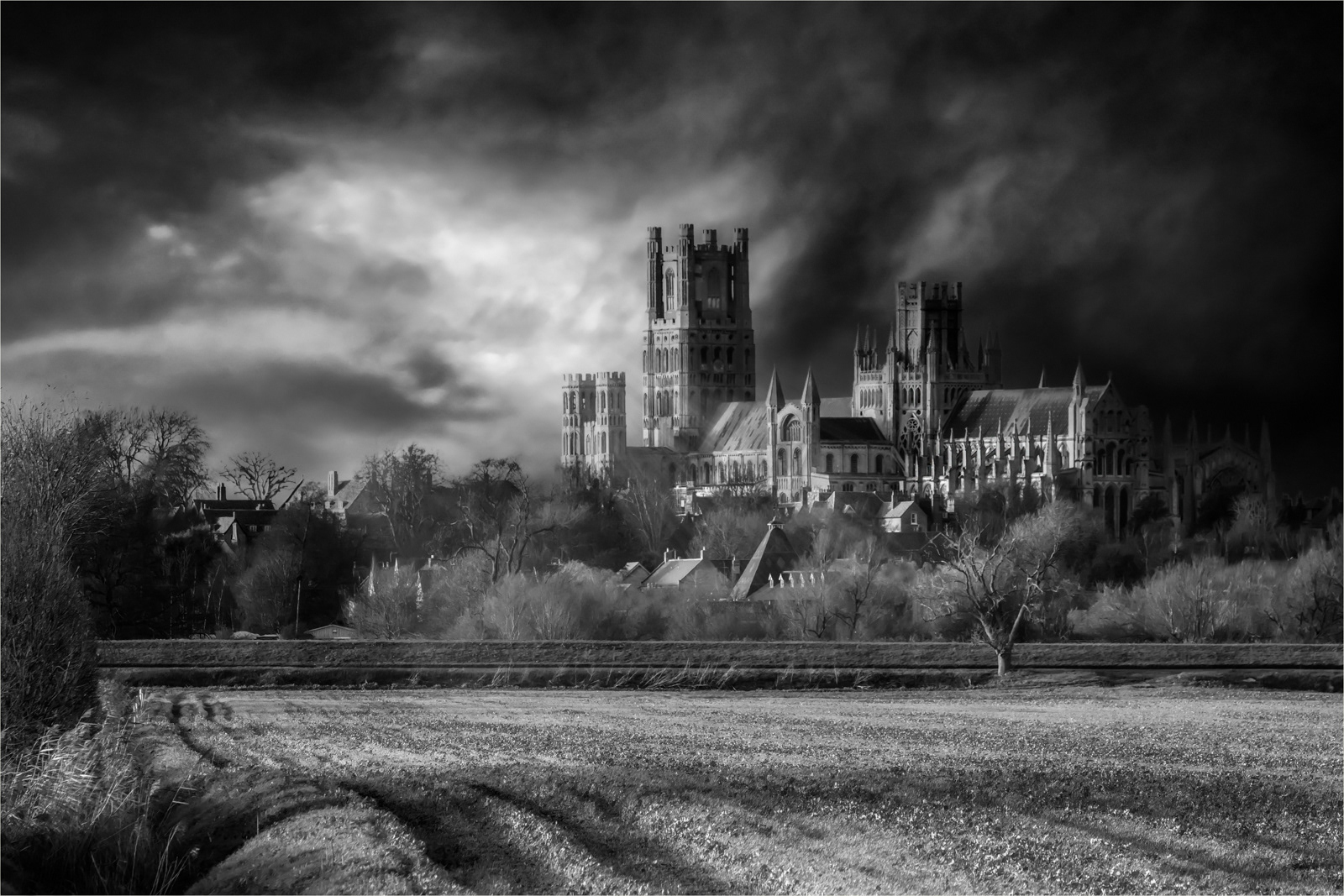 Ely Cathedral - Approaching Storm