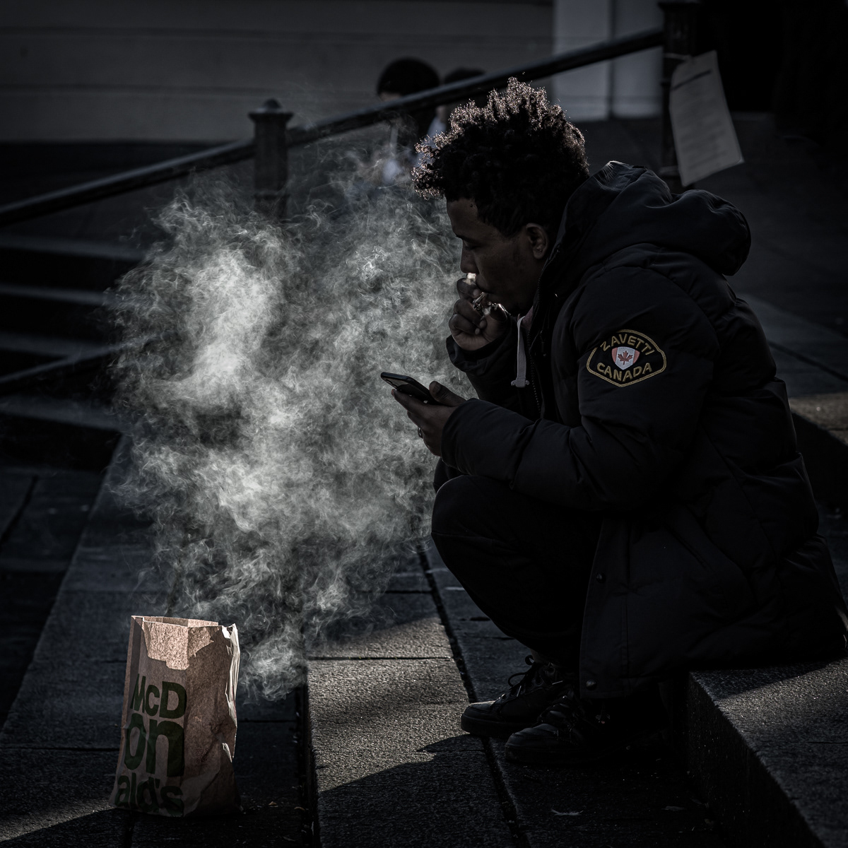 1st - Smoke Break - Robert Salisbury