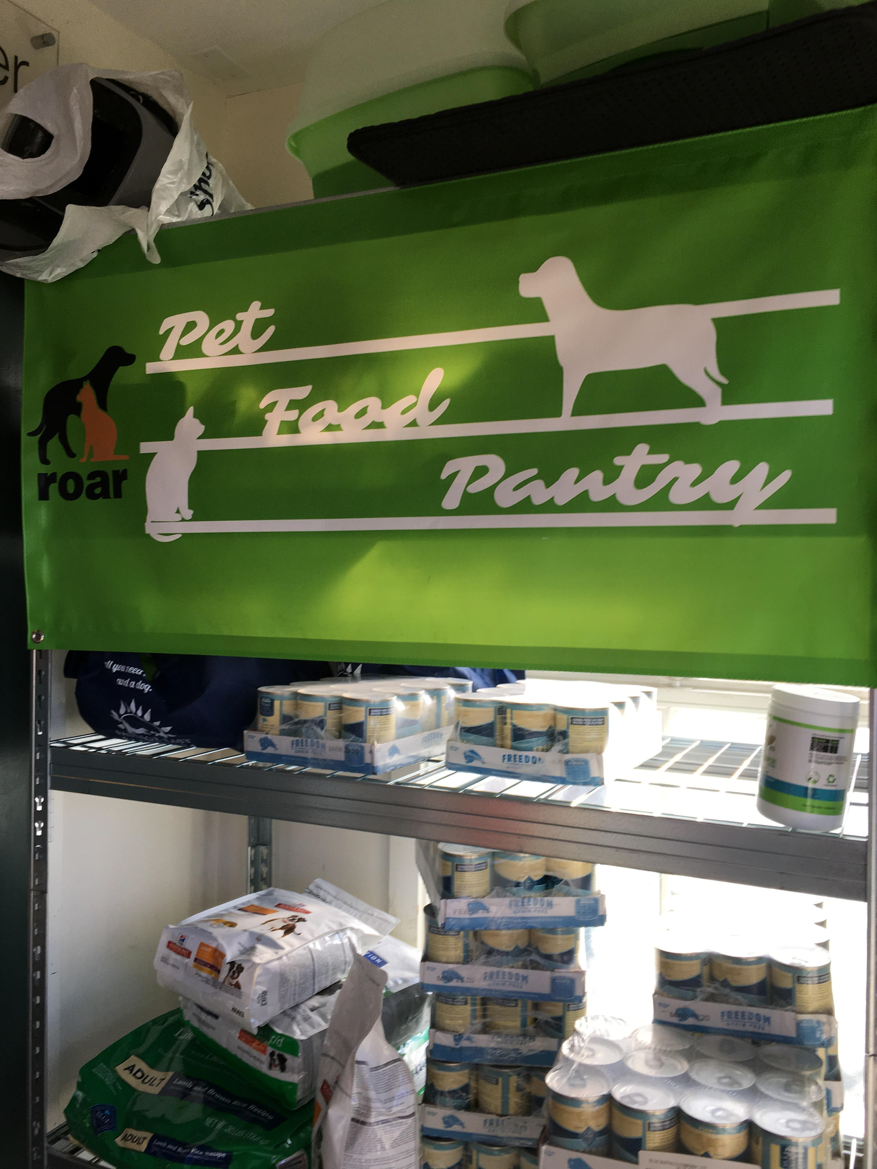 The banner located inside ROAR