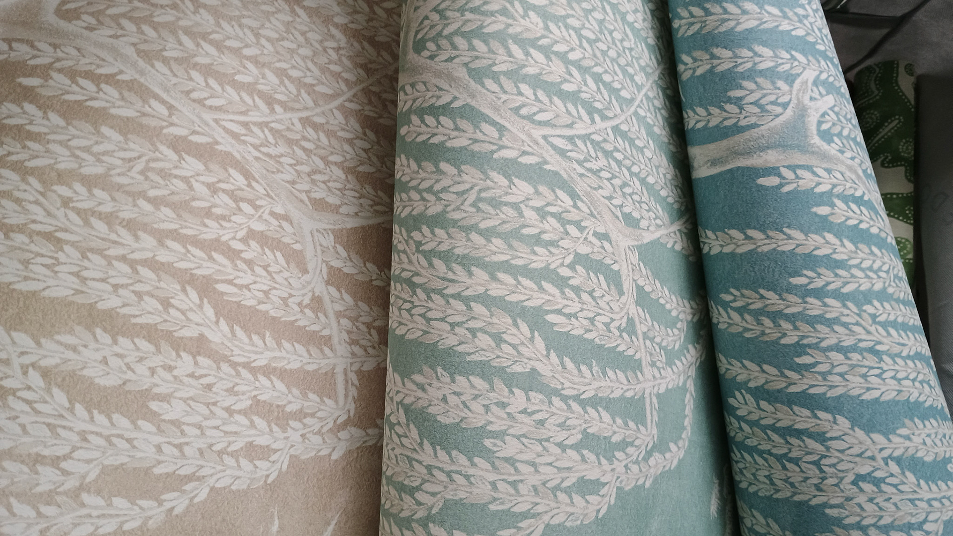 Meadow - Tan, Light Blue, and Dark Blue