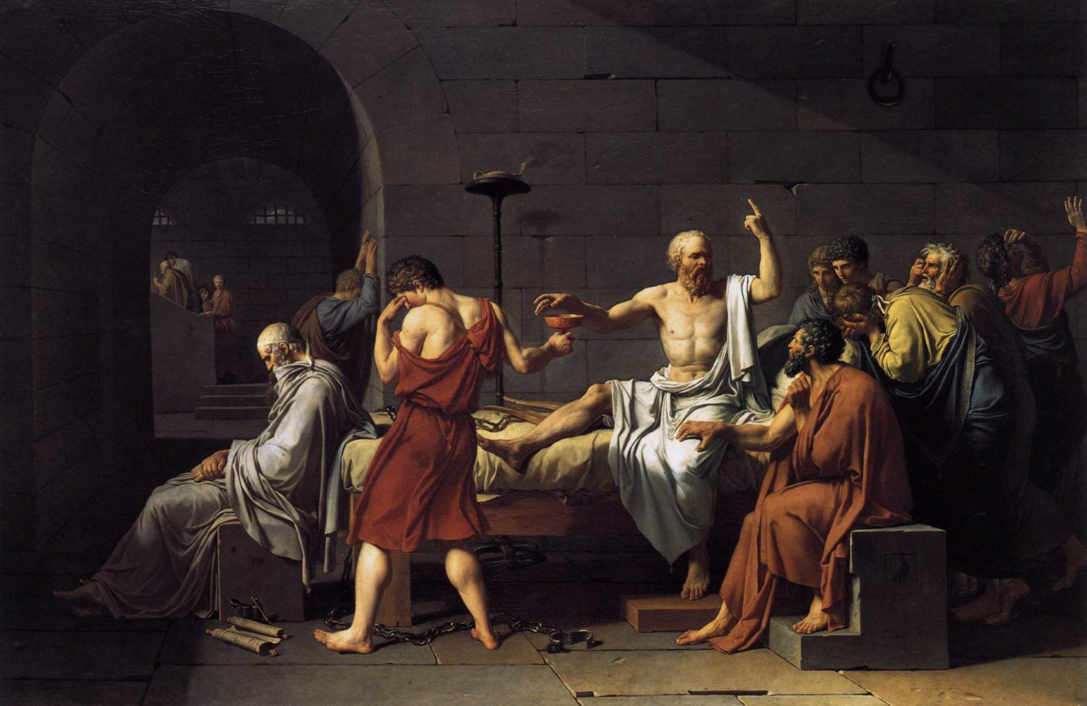 David - La Mort de Socrate