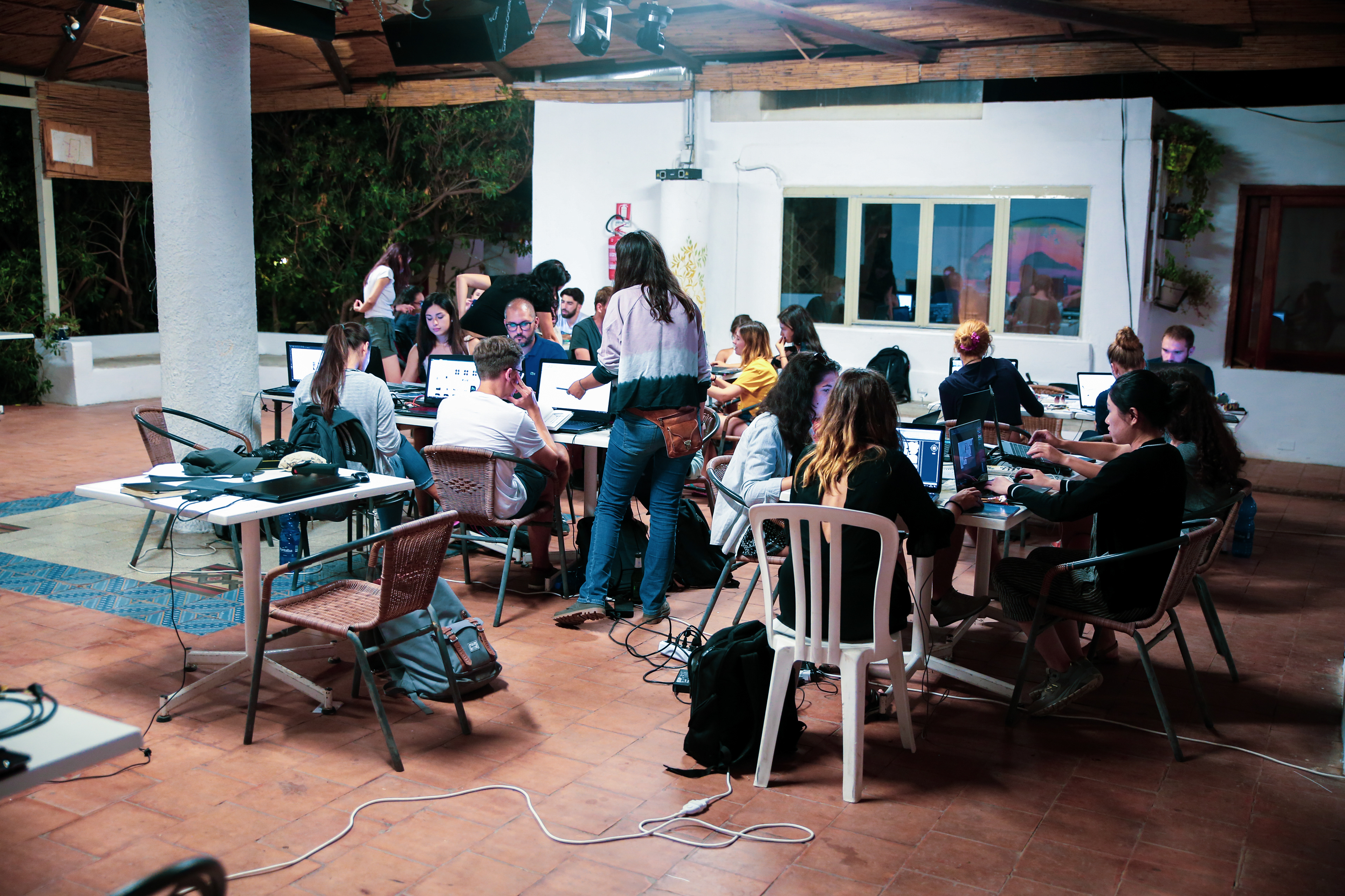 - Filicudi island working environment -