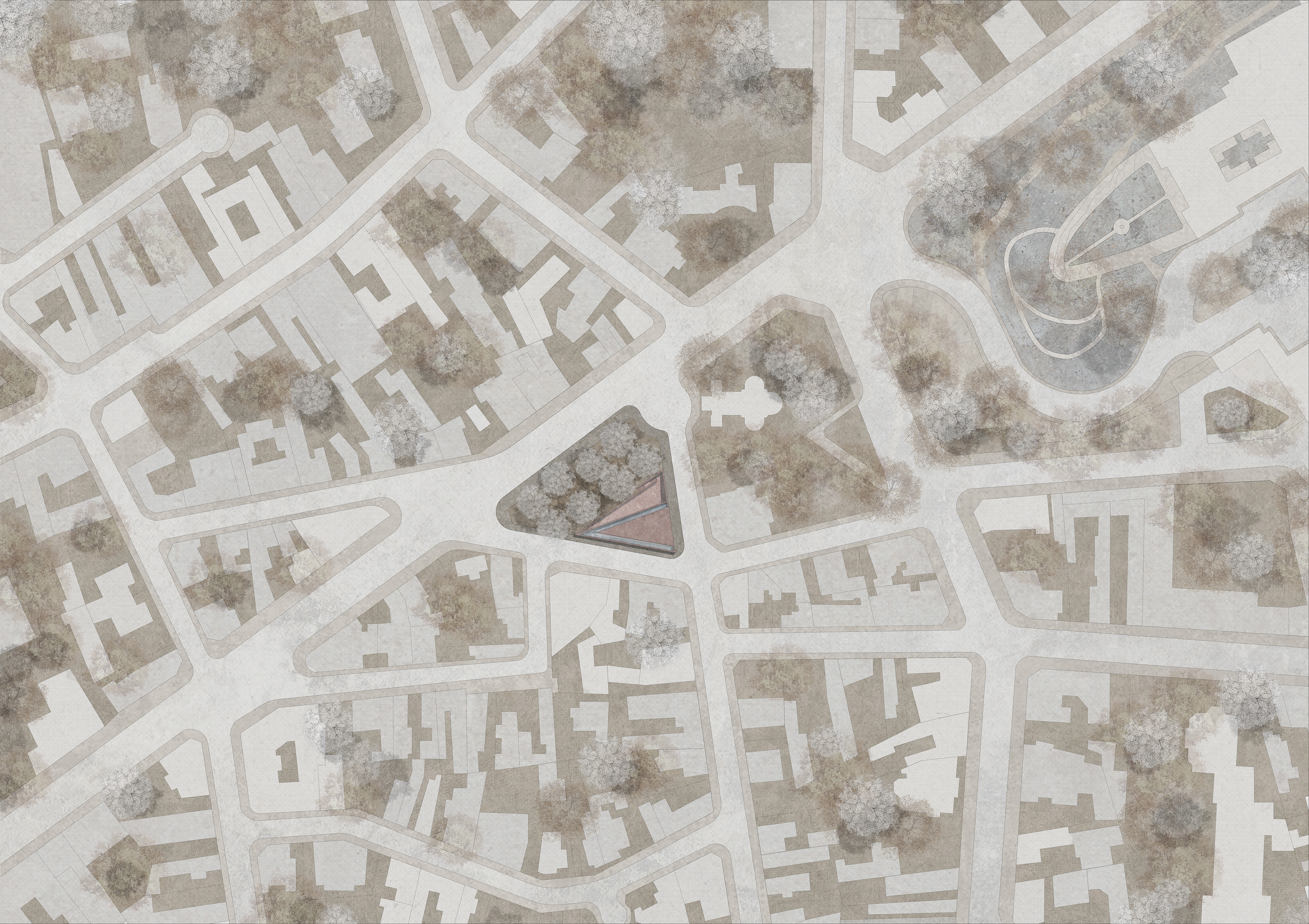 - position in the city -