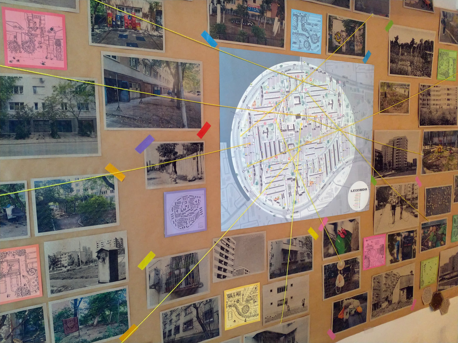 - Drumul Taberei neighborhood - Map of Collective Practices // source: OPEN Garage facebook -