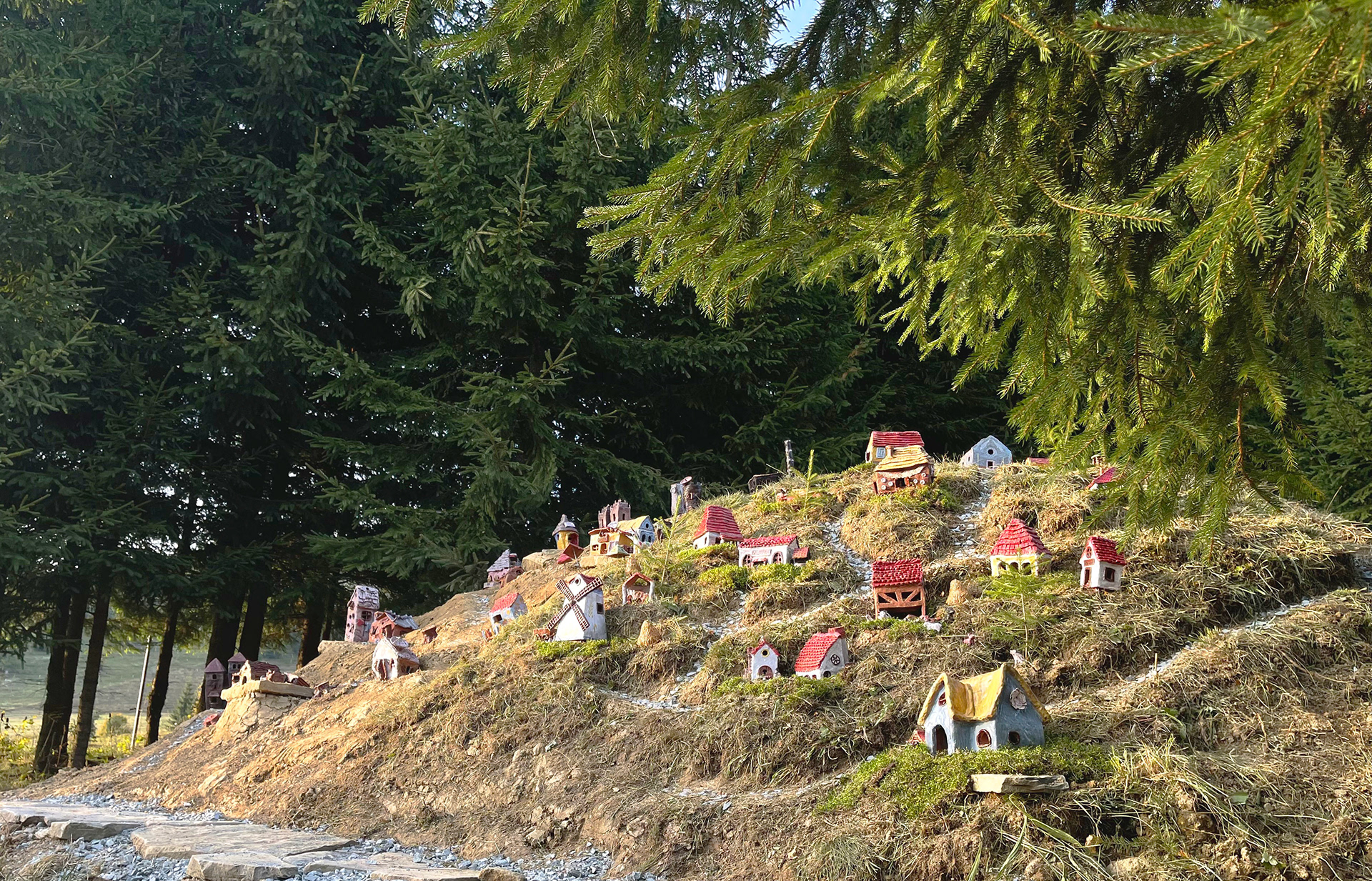 - Pedagogical Forest - "Good Village, Bad Village" installation // 2021 -