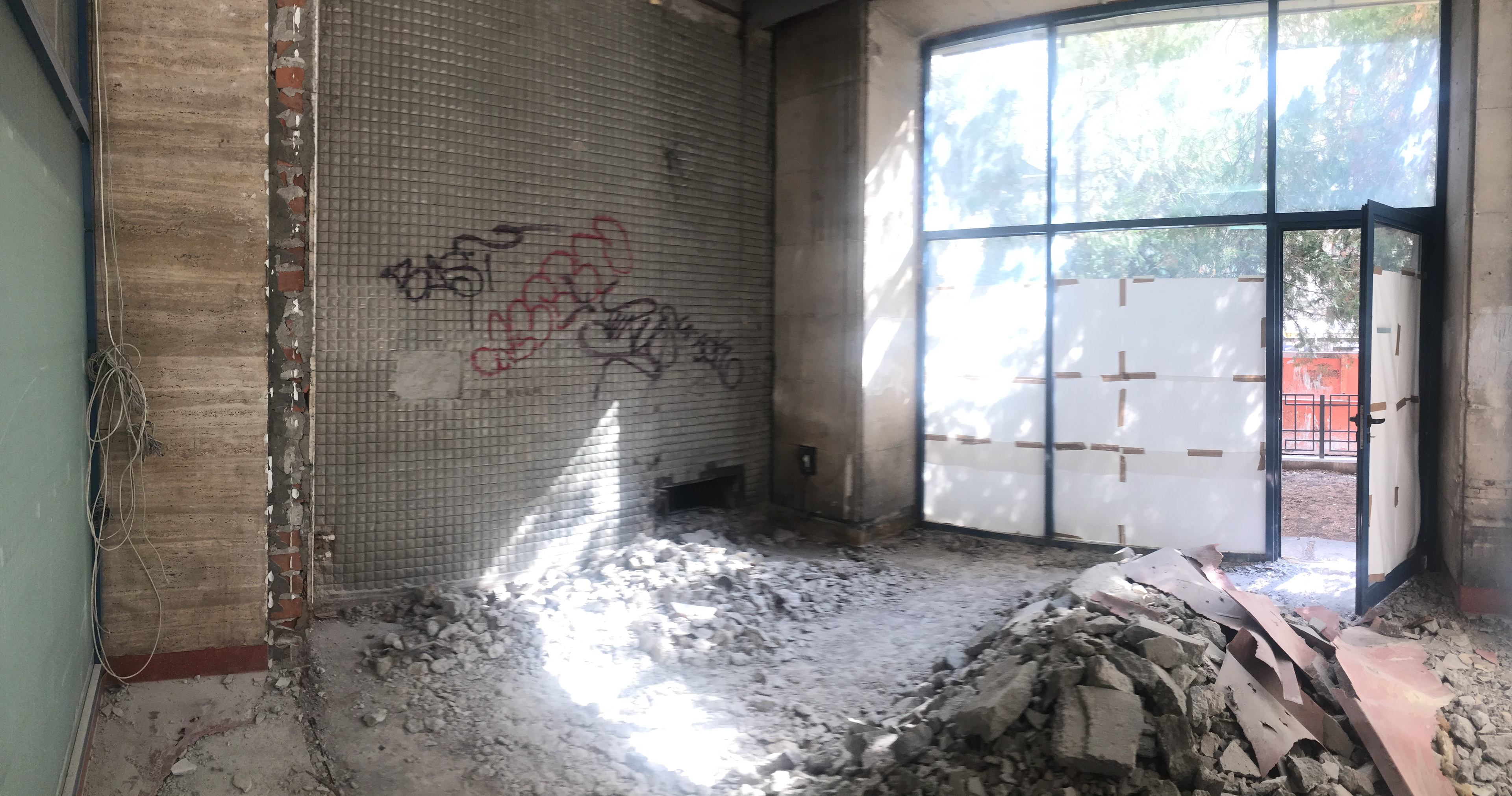 - the space before our intervention -