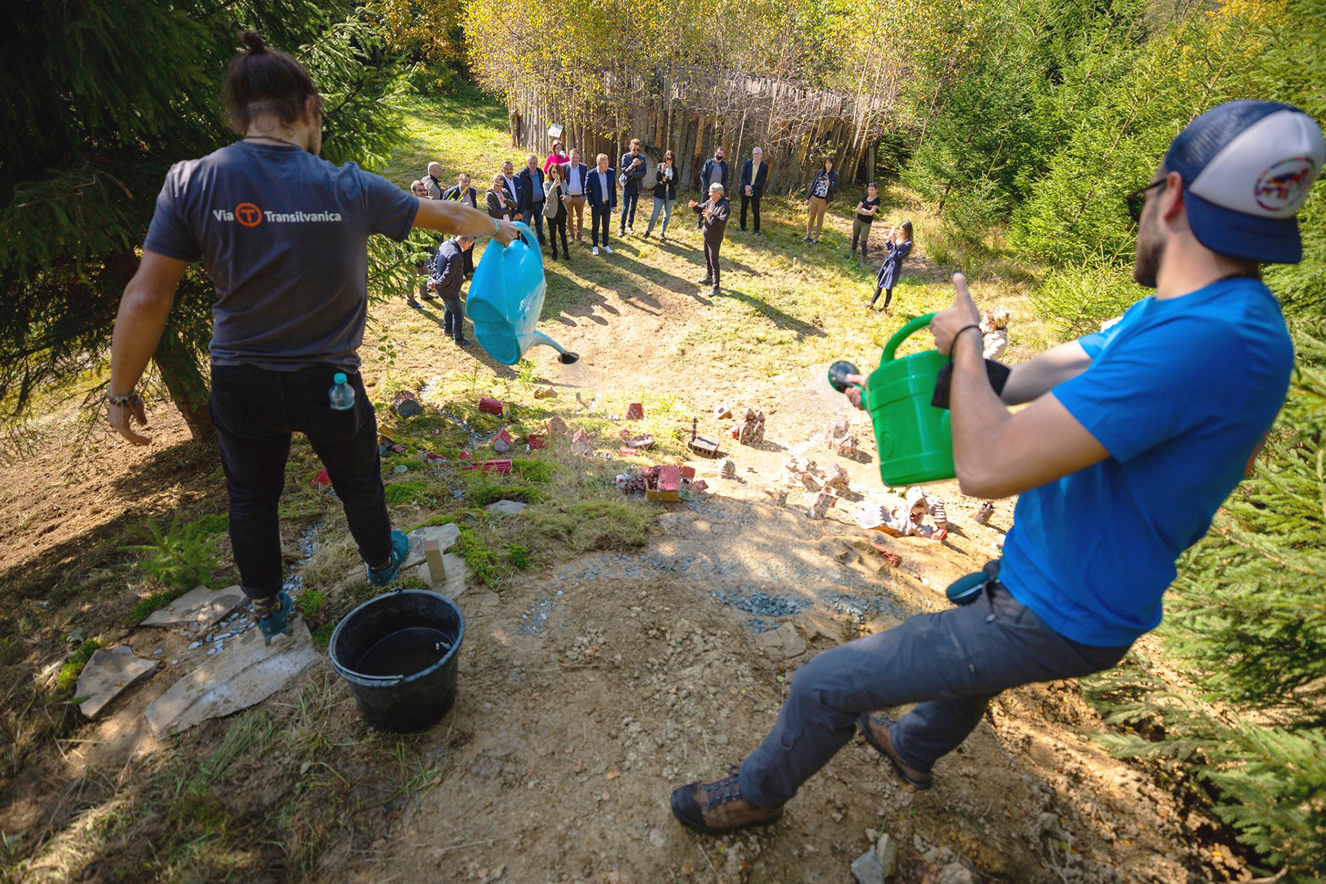 - Pedagogical Forest - "Good Village, Bad Village" installation demonstration // 2021 -