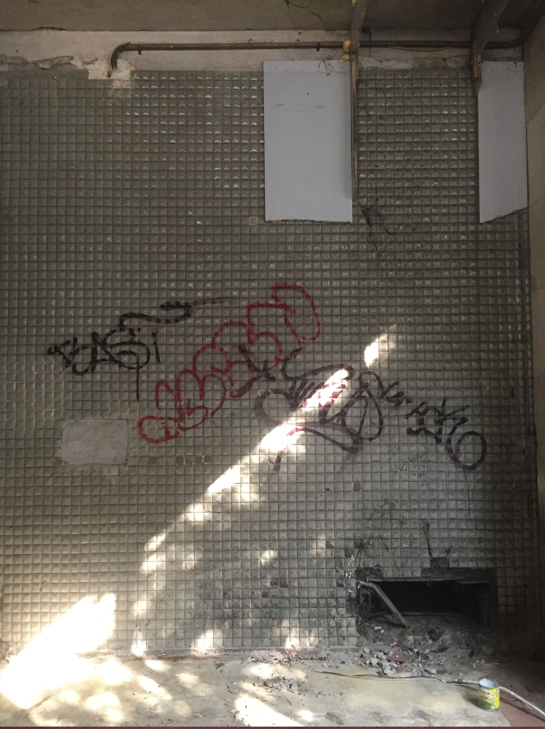 - the space before our intervention -