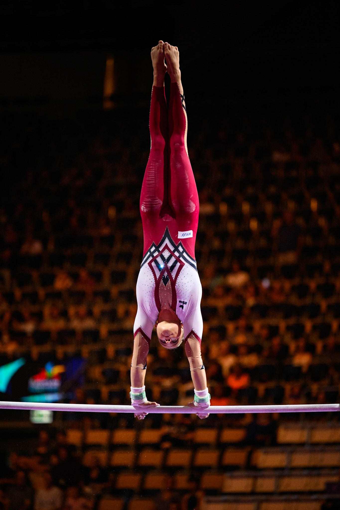 European Championships 2022, All-around Competition, Uneven BarsDepicted: Elisabeth SeitzPhoto taken in Munich, DEU on 2022-08-11Photo credits should read: Norman Seibert, CC BY-SA 4.0NIKON Z 9, NIKKOR Z 70-200mm f/2.8 VR S¹⁄₁₆₀₀ Sek. bei ƒ / 2,8File: DSC_9357.NEF