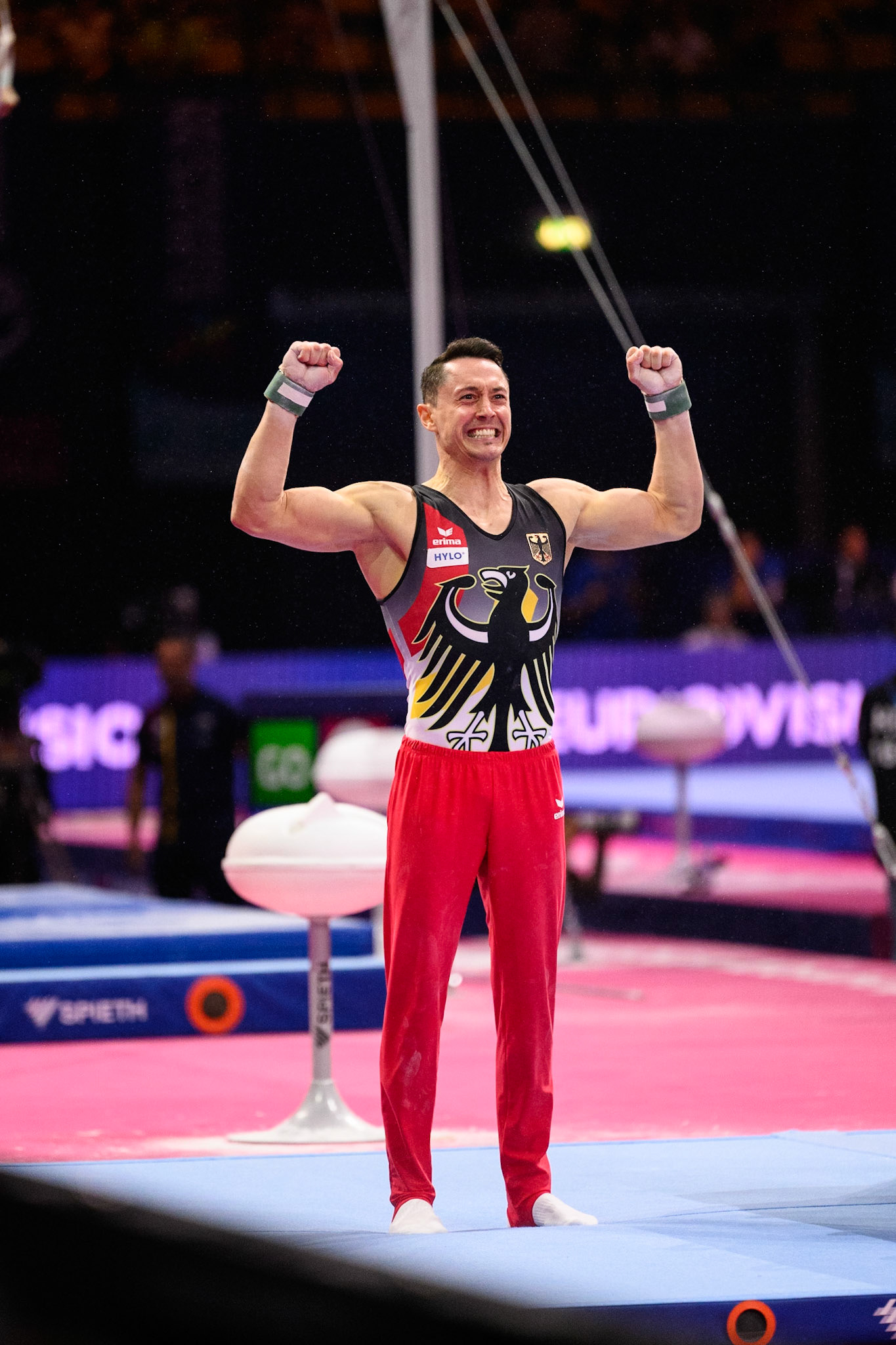European Championships 2022, All-around Competition, Pommel HorseDepicted: Andreas TobaPhoto taken in Munich, DEU on 2022-08-18Photo credits should read: Norman Seibert, CC BY-SA 4.0NIKON Z 9, NIKKOR Z 70-200mm f/2.8 VR S¹⁄₁₆₀₀ Sek. bei ƒ / 2,8File: DSC_5464.NEF
