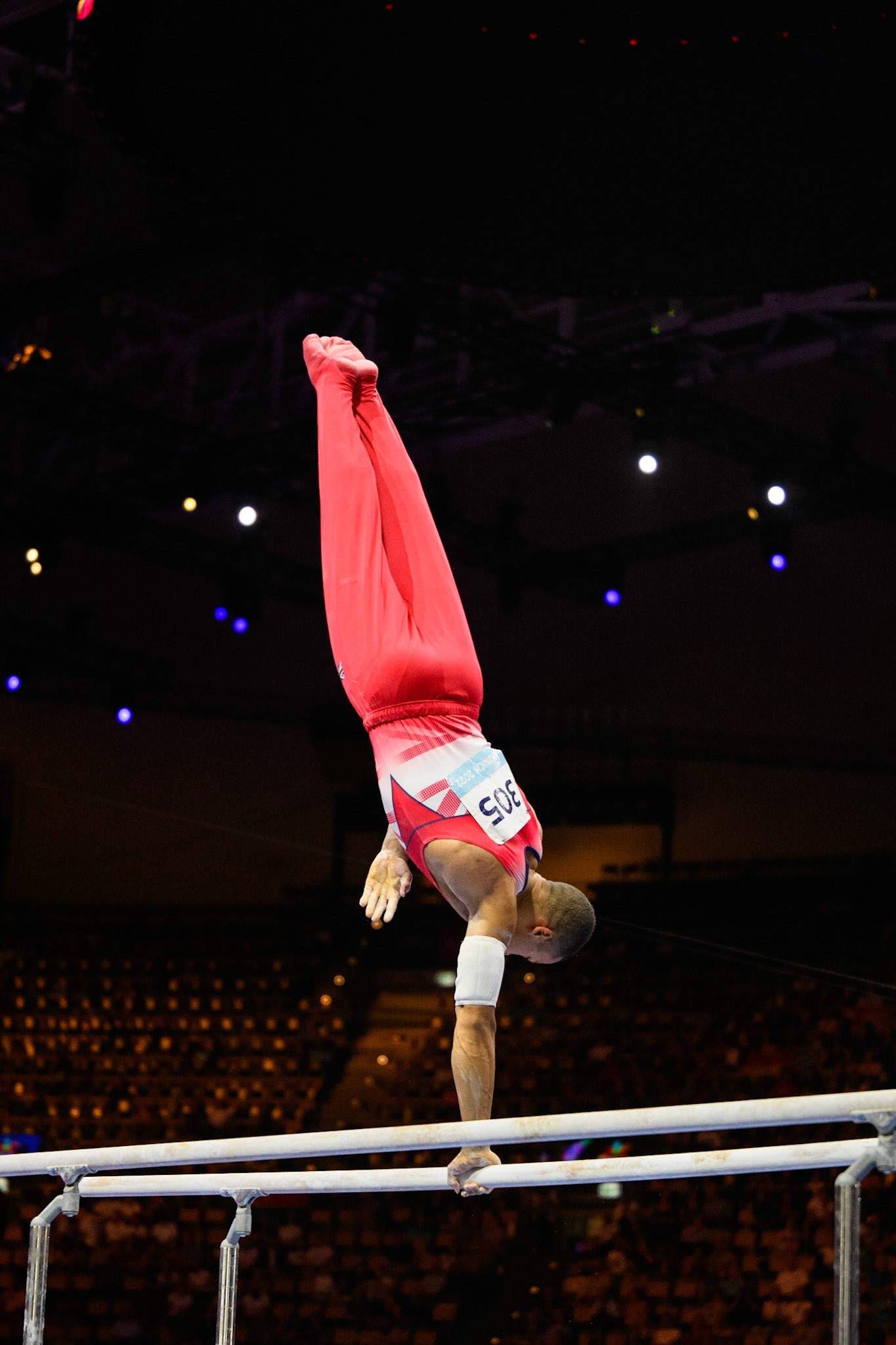 European Championships 2022, Apparatus Final, Parallel BarsDepicted: Joe FraserPhoto taken in Munich, DEU on 2022-08-21Photo credits should read: Norman Seibert, CC BY-SA 4.0NIKON Z 9, NIKKOR Z 70-200mm f/2.8 VR S¹⁄₁₆₀₀ Sek. bei ƒ / 2,8File: DSC_5625.NEF