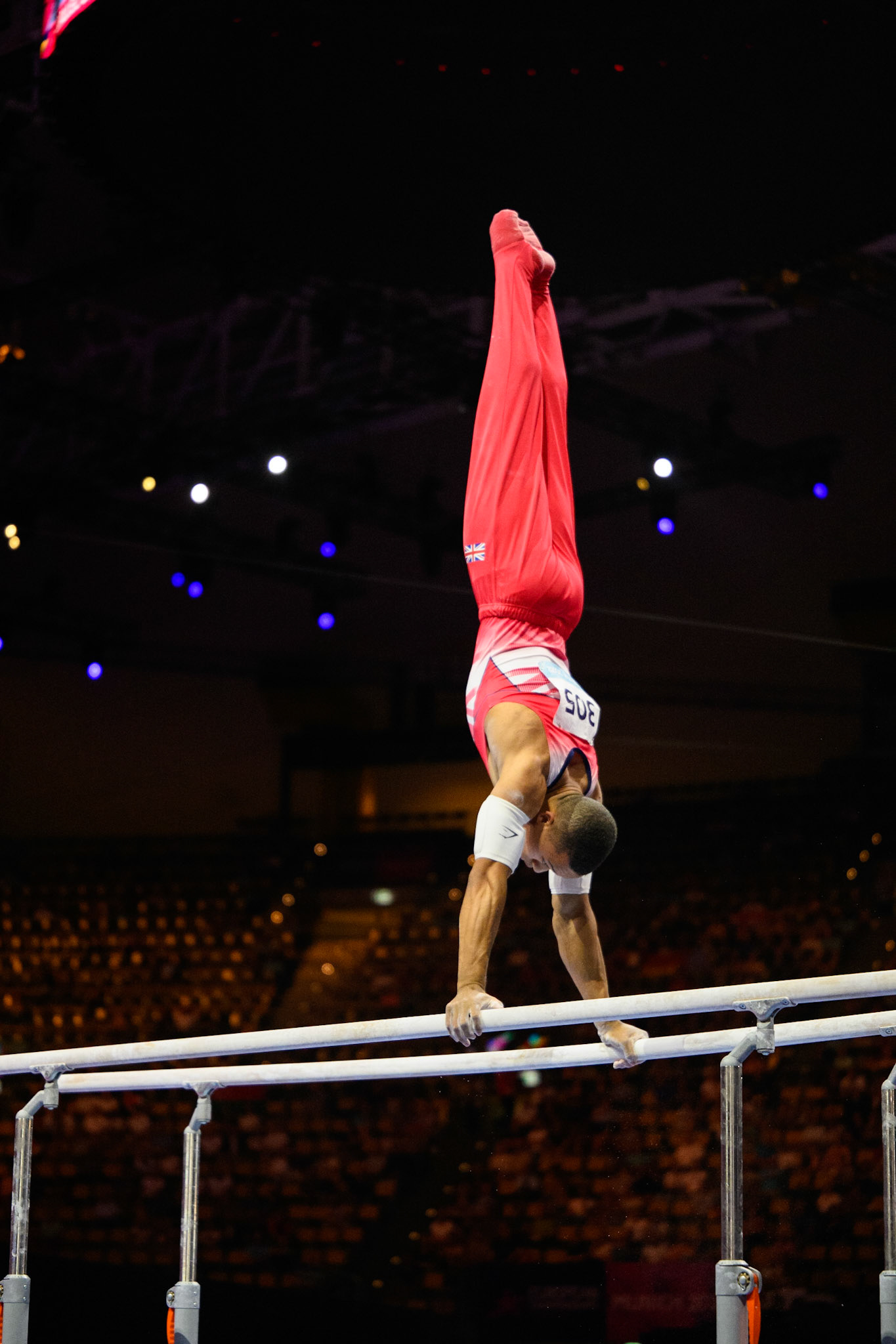 European Championships 2022, Apparatus Final, Parallel BarsDepicted: Joe FraserPhoto taken in Munich, DEU on 2022-08-21Photo credits should read: Norman Seibert, CC BY-SA 4.0NIKON Z 9, NIKKOR Z 70-200mm f/2.8 VR S¹⁄₁₆₀₀ Sek. bei ƒ / 2,8File: DSC_5585.NEF