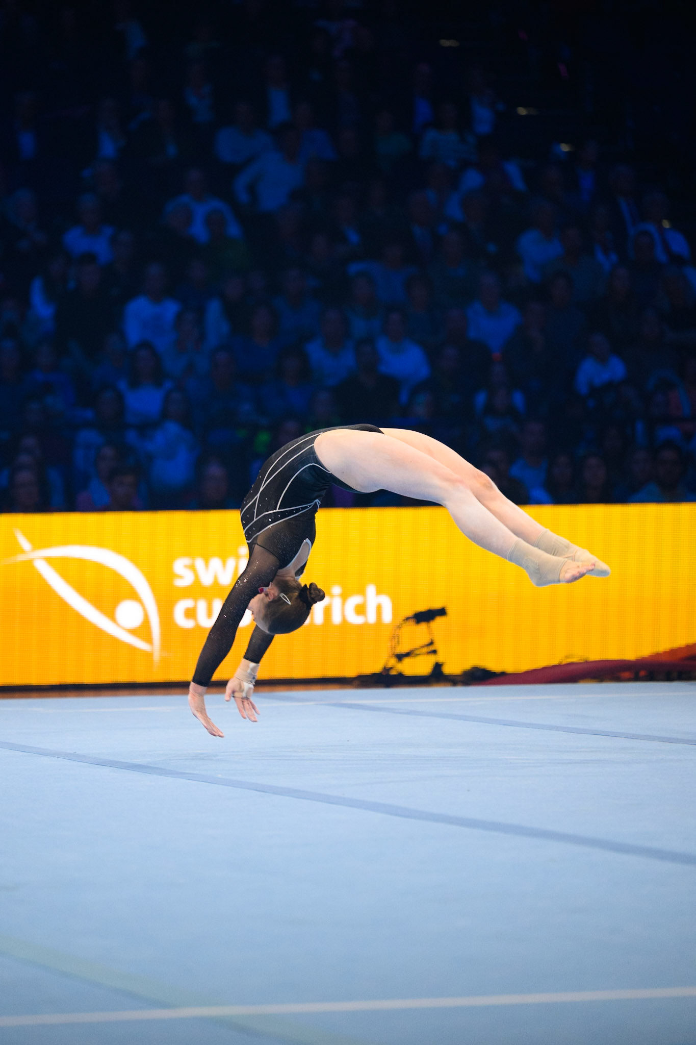 Swiss Cup Zurich 2022, Final, Floor ExerciseDepicted: Laura CasabuenaPhoto taken in Zurich, SUI on 2022-11-27Photo credits should read: Norman Seibert, CC BY-SA 4.0NIKON Z 9, NIKKOR Z 70-200mm f/2.8 VR S¹⁄₁₆₀₀ Sek. bei ƒ / 2,8File: DSC_2698.NEF