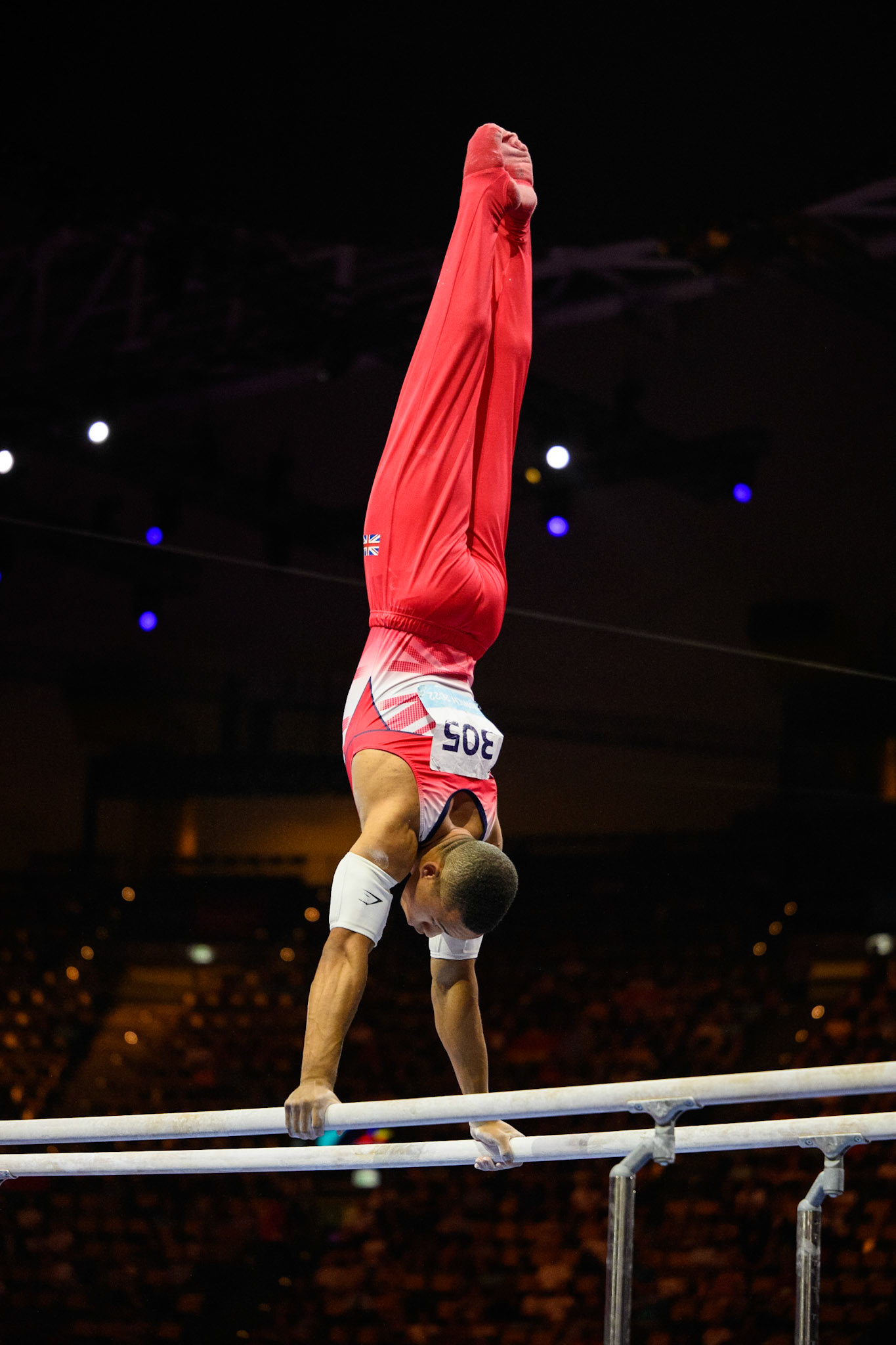 European Championships 2022, Apparatus Final, Parallel BarsDepicted: Joe FraserPhoto taken in Munich, DEU on 2022-08-21Photo credits should read: Norman Seibert, CC BY-SA 4.0NIKON Z 9, NIKKOR Z 70-200mm f/2.8 VR S¹⁄₁₆₀₀ Sek. bei ƒ / 2,8File: DSC_5568.NEF