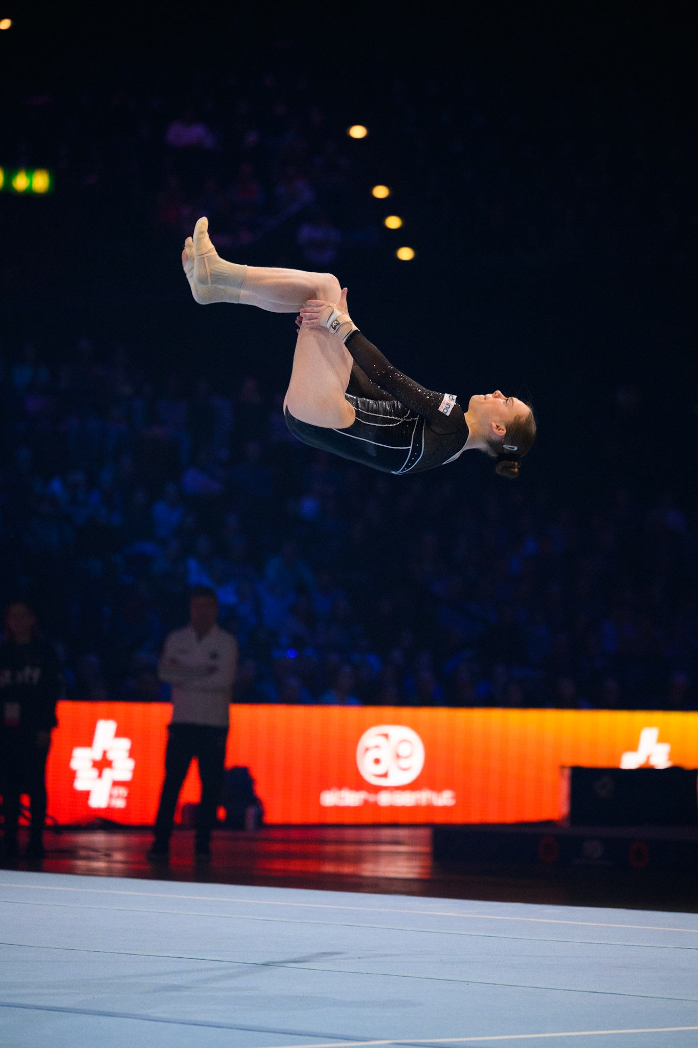 Swiss Cup Zurich 2022, Final, Floor ExerciseDepicted: Laura CasabuenaPhoto taken in Zurich, SUI on 2022-11-27Photo credits should read: Norman Seibert, CC BY-SA 4.0NIKON Z 9, NIKKOR Z 70-200mm f/2.8 VR S¹⁄₁₆₀₀ Sek. bei ƒ / 2,8File: DSC_2742.NEF