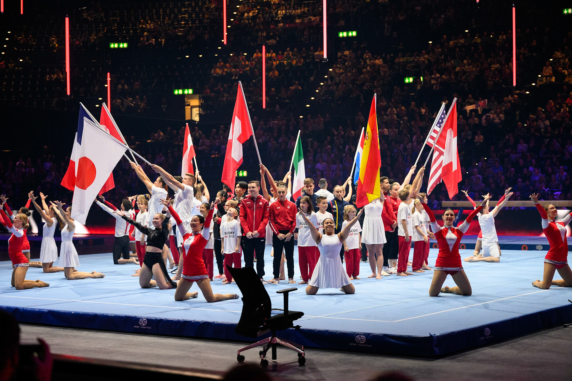 Swiss Cup Zurich 2022, Opening Ceremony, Depicted: Photo taken in Zurich, SUI on 2022-11-27Photo credits should read: Norman Seibert, CC BY-SA 4.0NIKON Z 9, NIKKOR Z 70-200mm f/2.8 VR S¹⁄₁₀₀₀ Sek. bei ƒ / 2,8File: DSC_8286.NEF