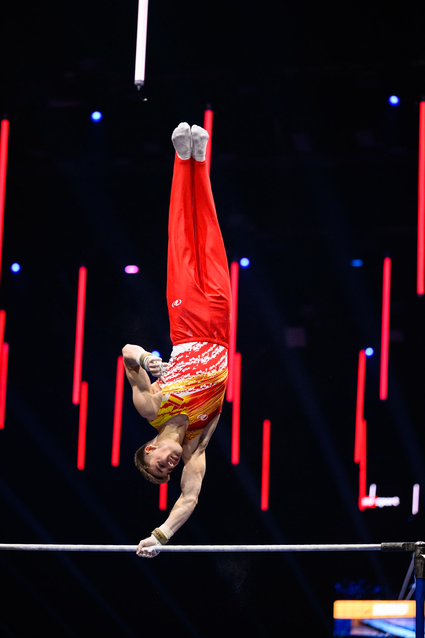 Swiss Cup Zurich 2022, Final, Horizontal BarDepicted: Joel PlataPhoto taken in Zurich, SUI on 2022-11-27Photo credits should read: Norman Seibert, CC BY-SA 4.0NIKON Z 9, NIKKOR Z 70-200mm f/2.8 VR S¹⁄₁₆₀₀ Sek. bei ƒ / 2,8File: DSC_2609.NEF