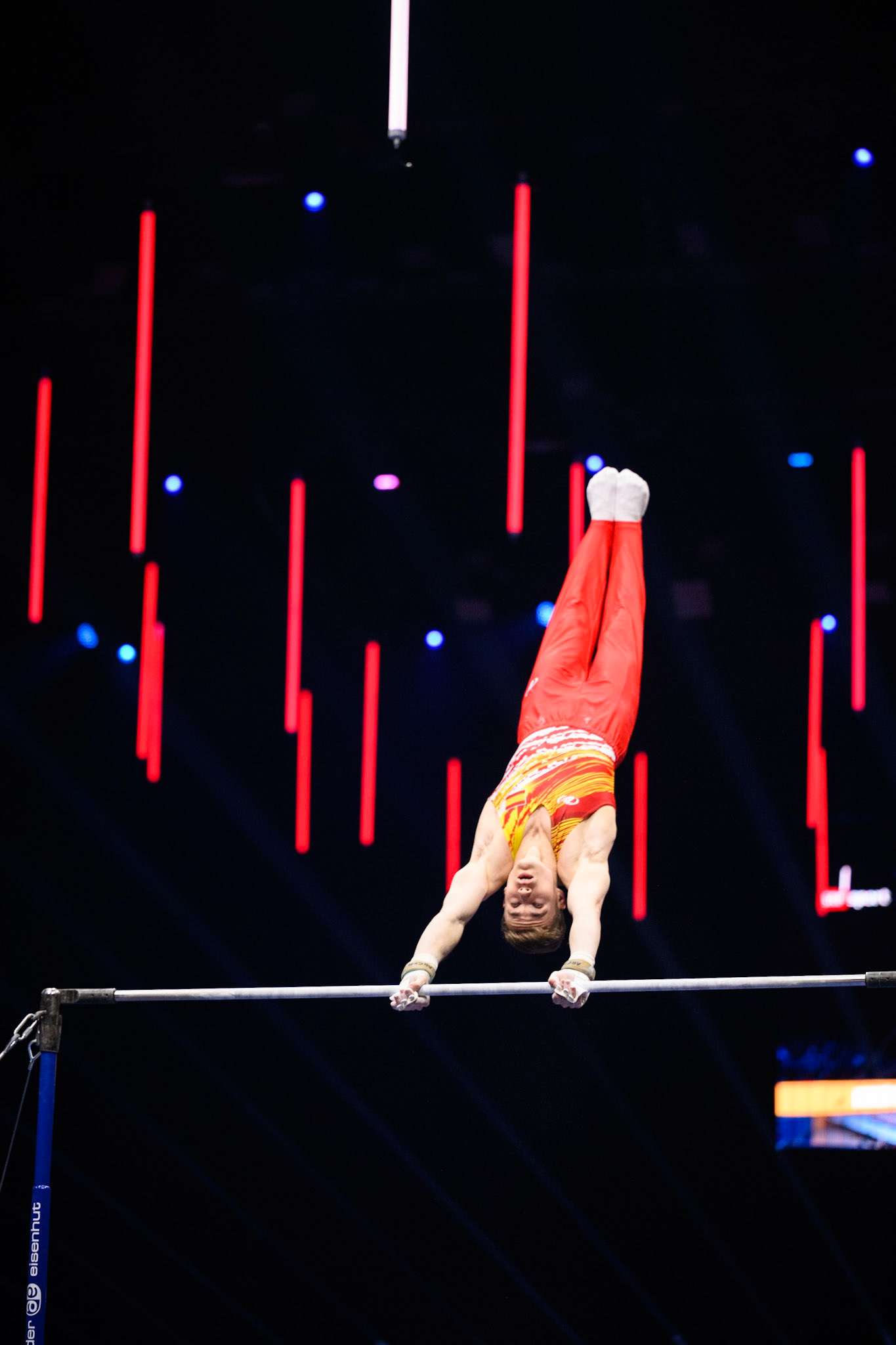 Swiss Cup Zurich 2022, Final, Horizontal BarDepicted: Joel PlataPhoto taken in Zurich, SUI on 2022-11-27Photo credits should read: Norman Seibert, CC BY-SA 4.0NIKON Z 9, NIKKOR Z 70-200mm f/2.8 VR S¹⁄₁₆₀₀ Sek. bei ƒ / 2,8File: DSC_2552.NEF