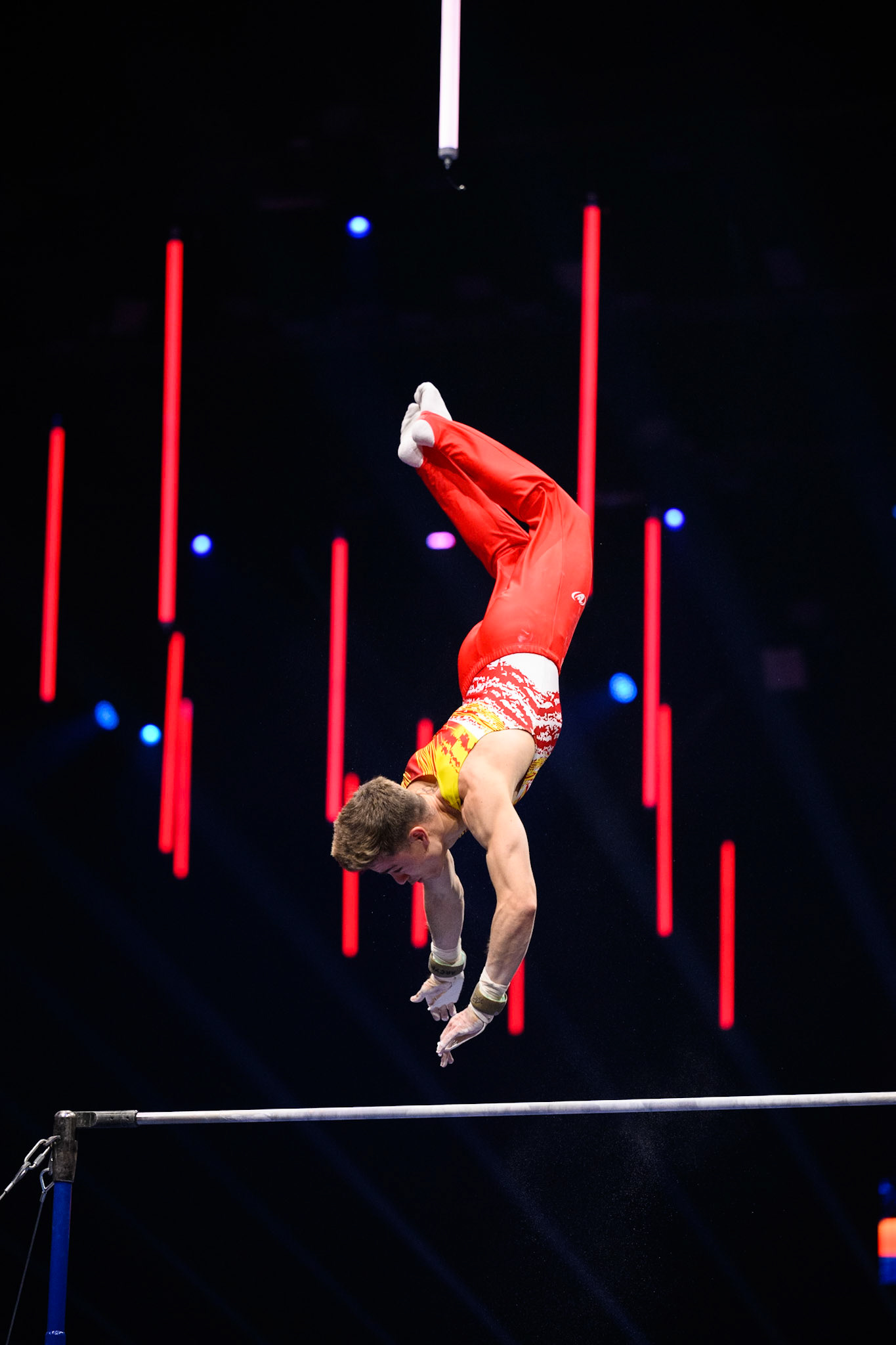 Swiss Cup Zurich 2022, Final, Horizontal BarDepicted: Joel PlataPhoto taken in Zurich, SUI on 2022-11-27Photo credits should read: Norman Seibert, CC BY-SA 4.0NIKON Z 9, NIKKOR Z 70-200mm f/2.8 VR S¹⁄₁₆₀₀ Sek. bei ƒ / 2,8File: DSC_2510.NEF