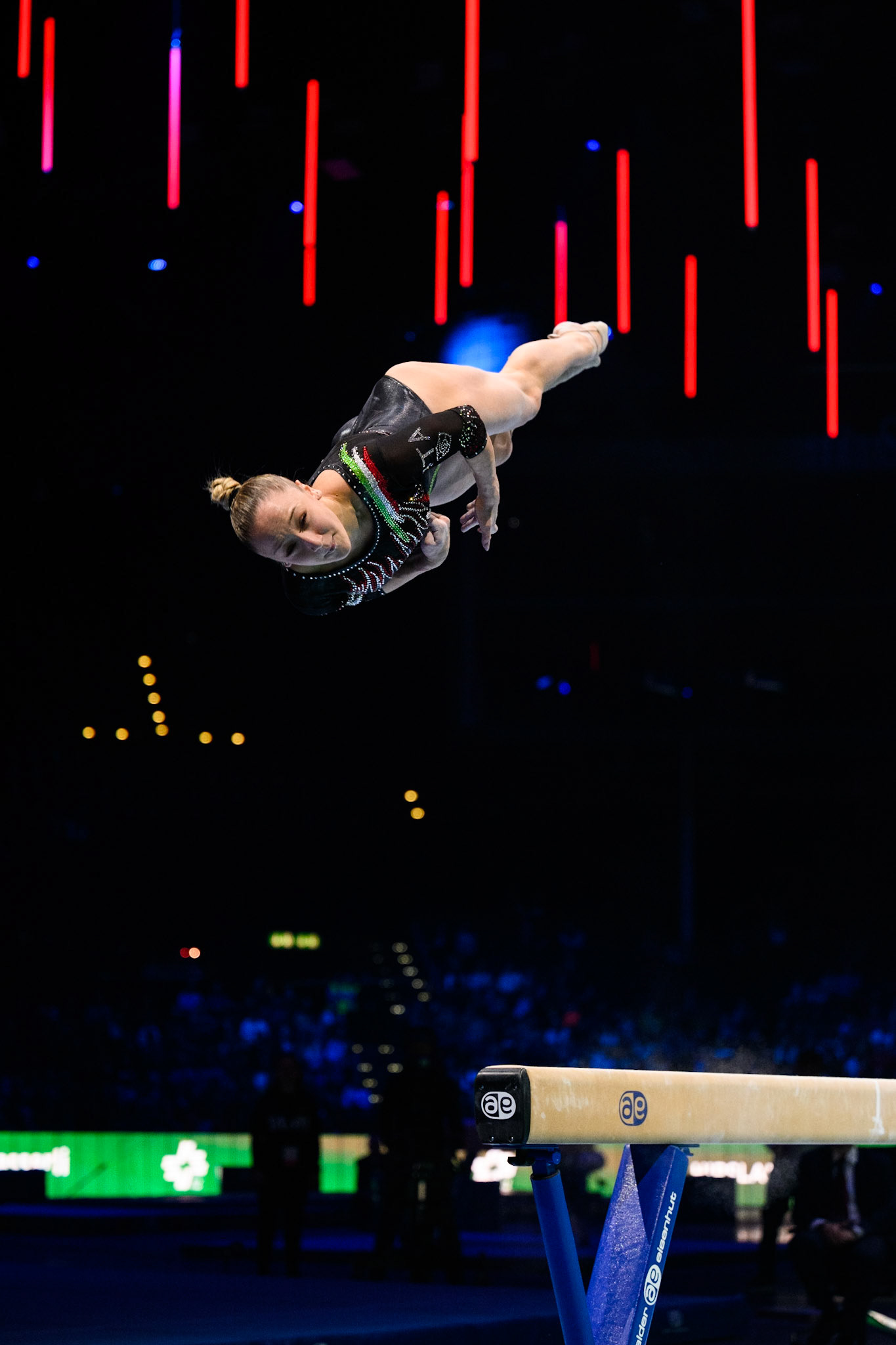 Swiss Cup Zurich 2022, Final, Balance BeamDepicted: Martina MaggioPhoto taken in Zurich, SUI on 2022-11-27Photo credits should read: Norman Seibert, CC BY-SA 4.0NIKON Z 9, NIKKOR Z 70-200mm f/2.8 VR S¹⁄₁₆₀₀ Sek. bei ƒ / 2,8File: DSC_3417.NEF