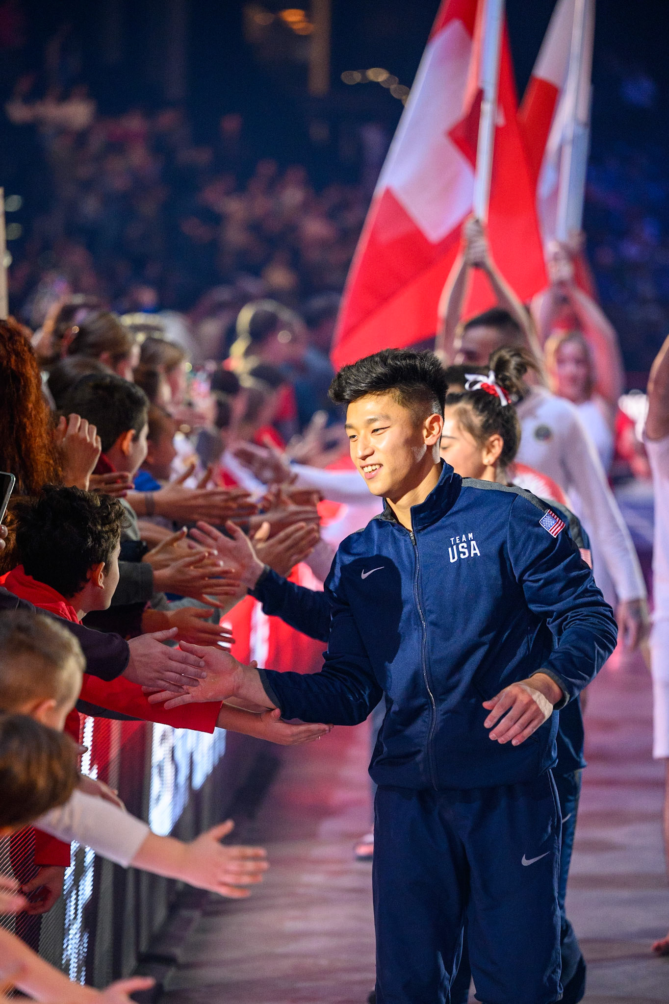 Swiss Cup Zurich 2022, Victory Ceremony, Depicted: Addison Fatta, Yul MoldauerPhoto taken in Zurich, SUI on 2022-11-27Photo credits should read: Norman Seibert, CC BY-SA 4.0NIKON Z 9, NIKKOR Z 70-200mm f/2.8 VR S¹⁄₈₀₀ Sek. bei ƒ / 2,8File: DSC_3500.NEF