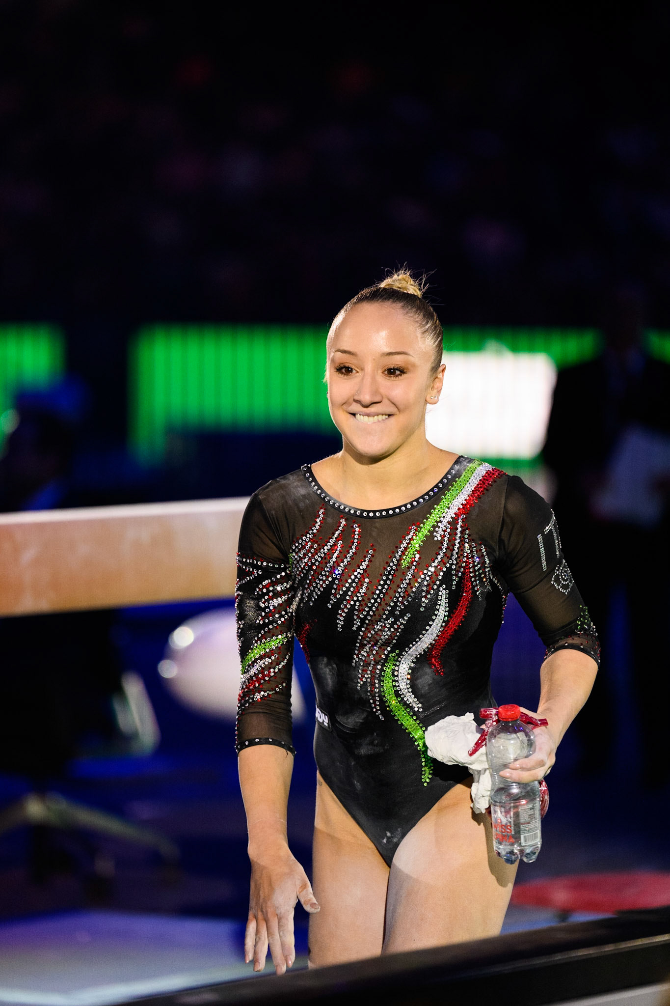 Swiss Cup Zurich 2022, Final, Balance BeamDepicted: Martina MaggioPhoto taken in Zurich, SUI on 2022-11-27Photo credits should read: Norman Seibert, CC BY-SA 4.0NIKON Z 9, NIKKOR Z 70-200mm f/2.8 VR S¹⁄₁₆₀₀ Sek. bei ƒ / 2,8File: DSC_3427.NEF