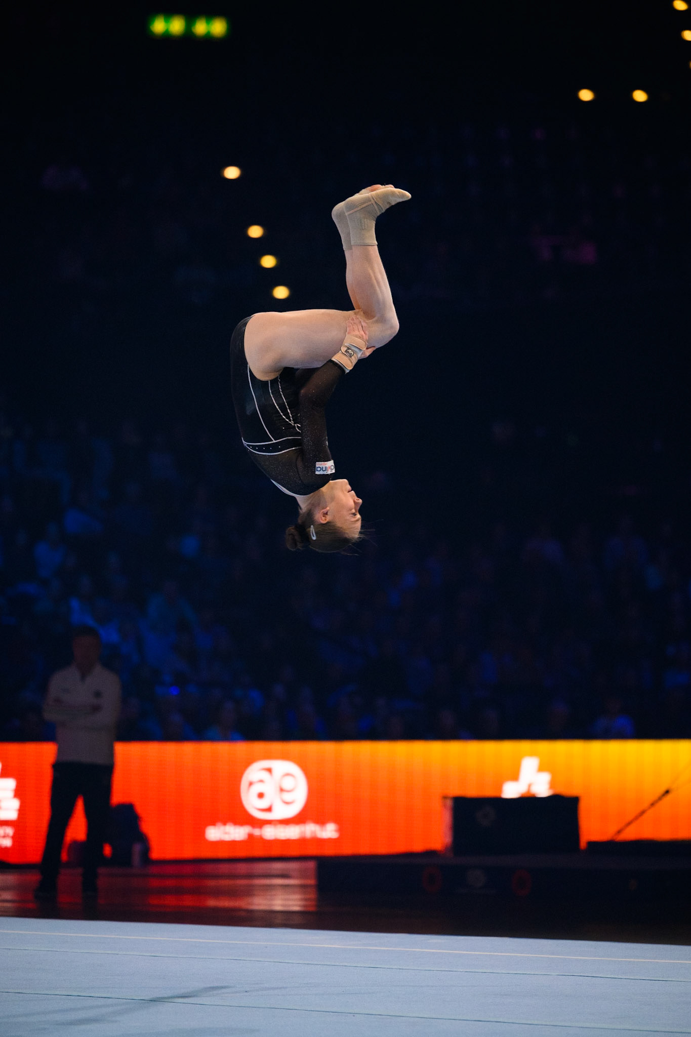 Swiss Cup Zurich 2022, Final, Floor ExerciseDepicted: Laura CasabuenaPhoto taken in Zurich, SUI on 2022-11-27Photo credits should read: Norman Seibert, CC BY-SA 4.0NIKON Z 9, NIKKOR Z 70-200mm f/2.8 VR S¹⁄₁₆₀₀ Sek. bei ƒ / 2,8File: DSC_2743.NEF