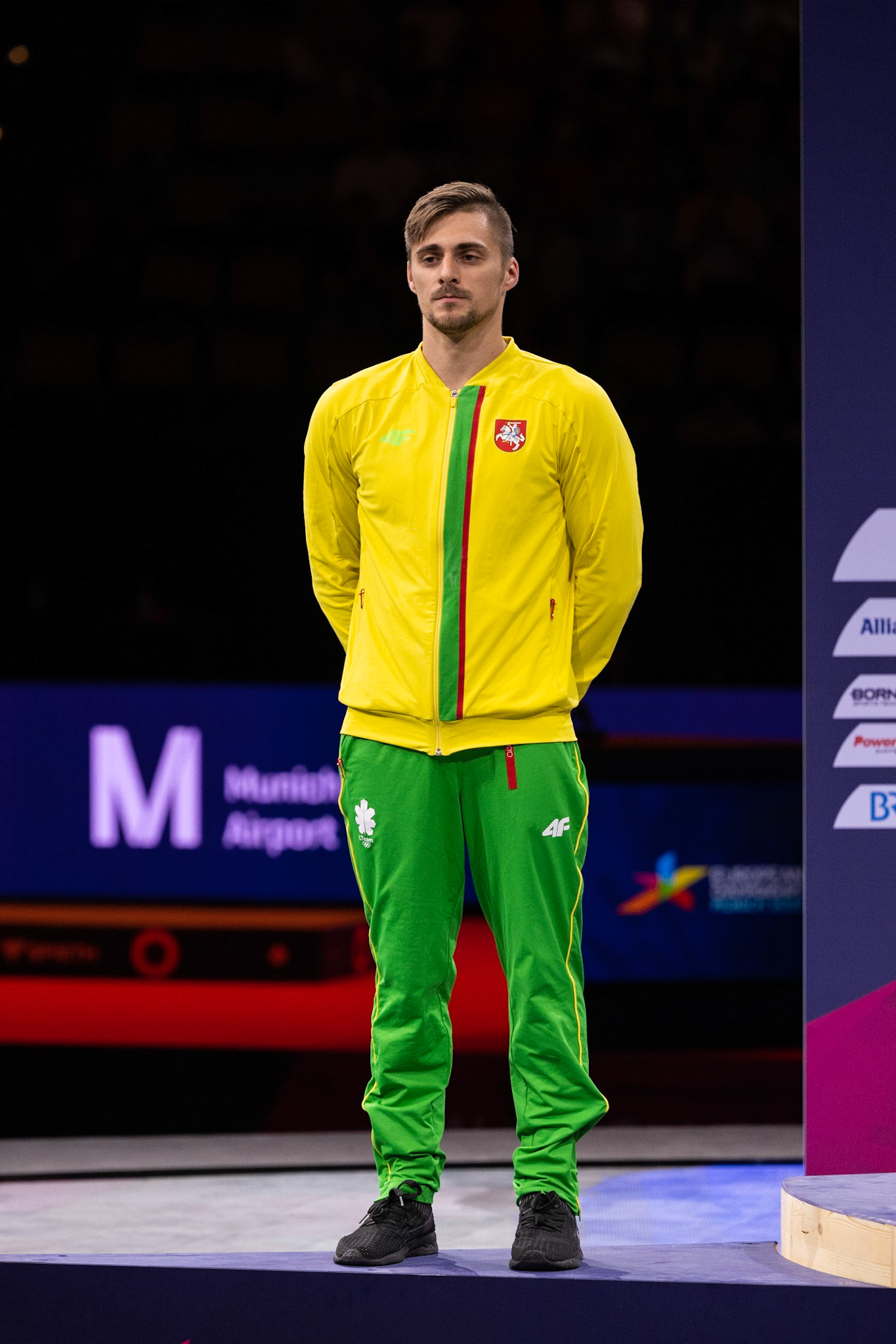 European Championships 2022, Apparatus Final, Horizontal BarDepicted: Robert TvorogalPhoto taken in Munich, DEU on 2022-08-21Photo credits should read: Norman Seibert, CC BY-SA 4.0NIKON Z 9, NIKKOR Z 70-200mm f/2.8 VR S¹⁄₈₀₀ Sek. bei ƒ / 4,0File: DSC_9468 2.NEF
