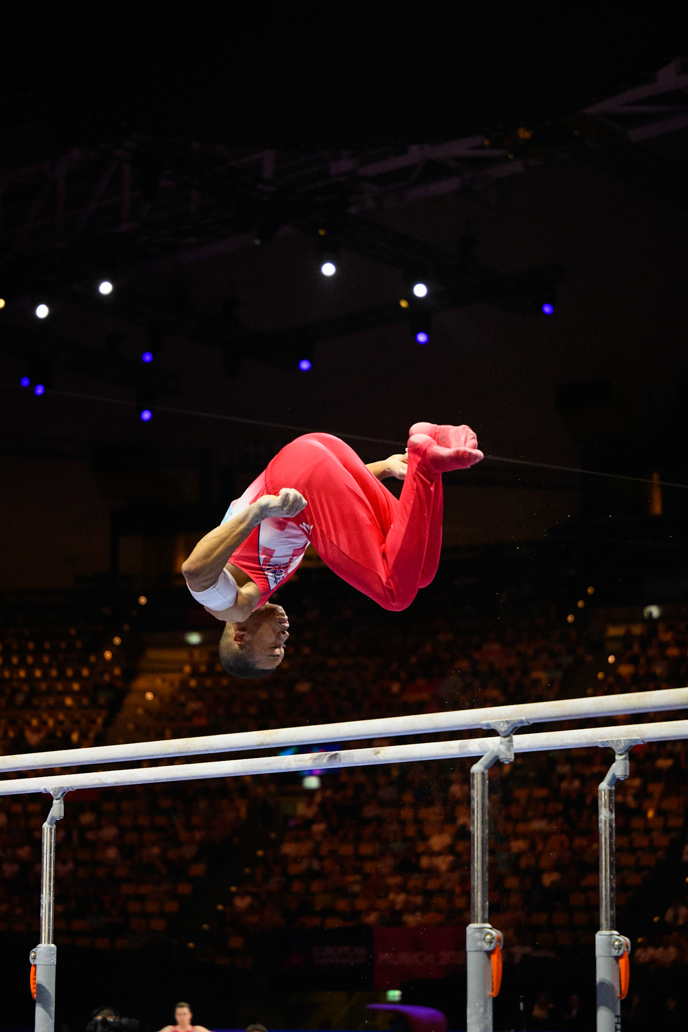 European Championships 2022, Apparatus Final, Parallel BarsDepicted: Joe FraserPhoto taken in Munich, DEU on 2022-08-21Photo credits should read: Norman Seibert, CC BY-SA 4.0NIKON Z 9, NIKKOR Z 70-200mm f/2.8 VR S¹⁄₁₆₀₀ Sek. bei ƒ / 2,8File: DSC_5591.NEF
