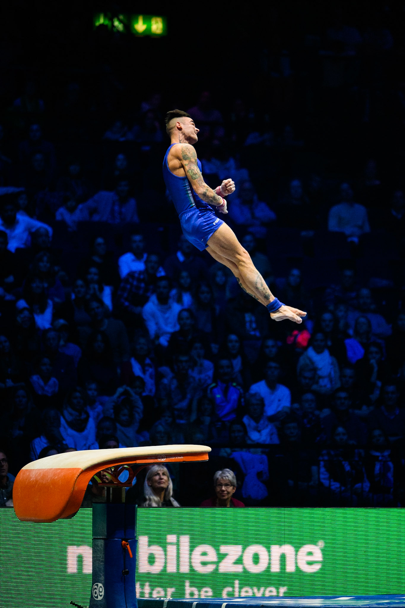 Swiss Cup Zurich 2022, Final, VaultDepicted: Nicola BartoliniPhoto taken in Zurich, SUI on 2022-11-27Photo credits should read: Norman Seibert, CC BY-SA 4.0NIKON Z 9, NIKKOR Z 70-200mm f/2.8 VR S¹⁄₁₆₀₀ Sek. bei ƒ / 2,8File: DSC_3184.NEF