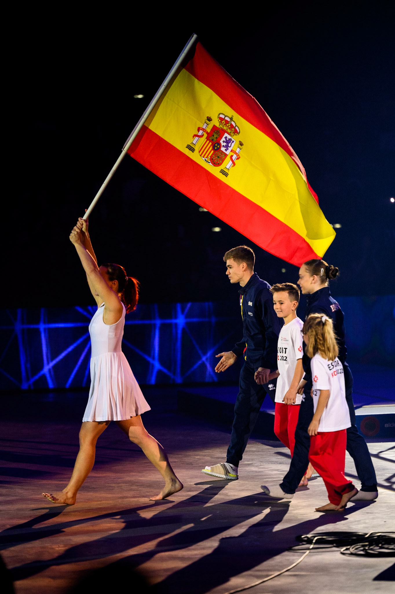 Swiss Cup Zurich 2022, Opening Ceremony, Depicted: Laura Casabuena, Joel PlataPhoto taken in Zurich, SUI on 2022-11-27Photo credits should read: Norman Seibert, CC BY-SA 4.0NIKON Z 9, NIKKOR Z 70-200mm f/2.8 VR S¹⁄₁₆₀₀ Sek. bei ƒ / 2,8File: DSC_8211.NEF