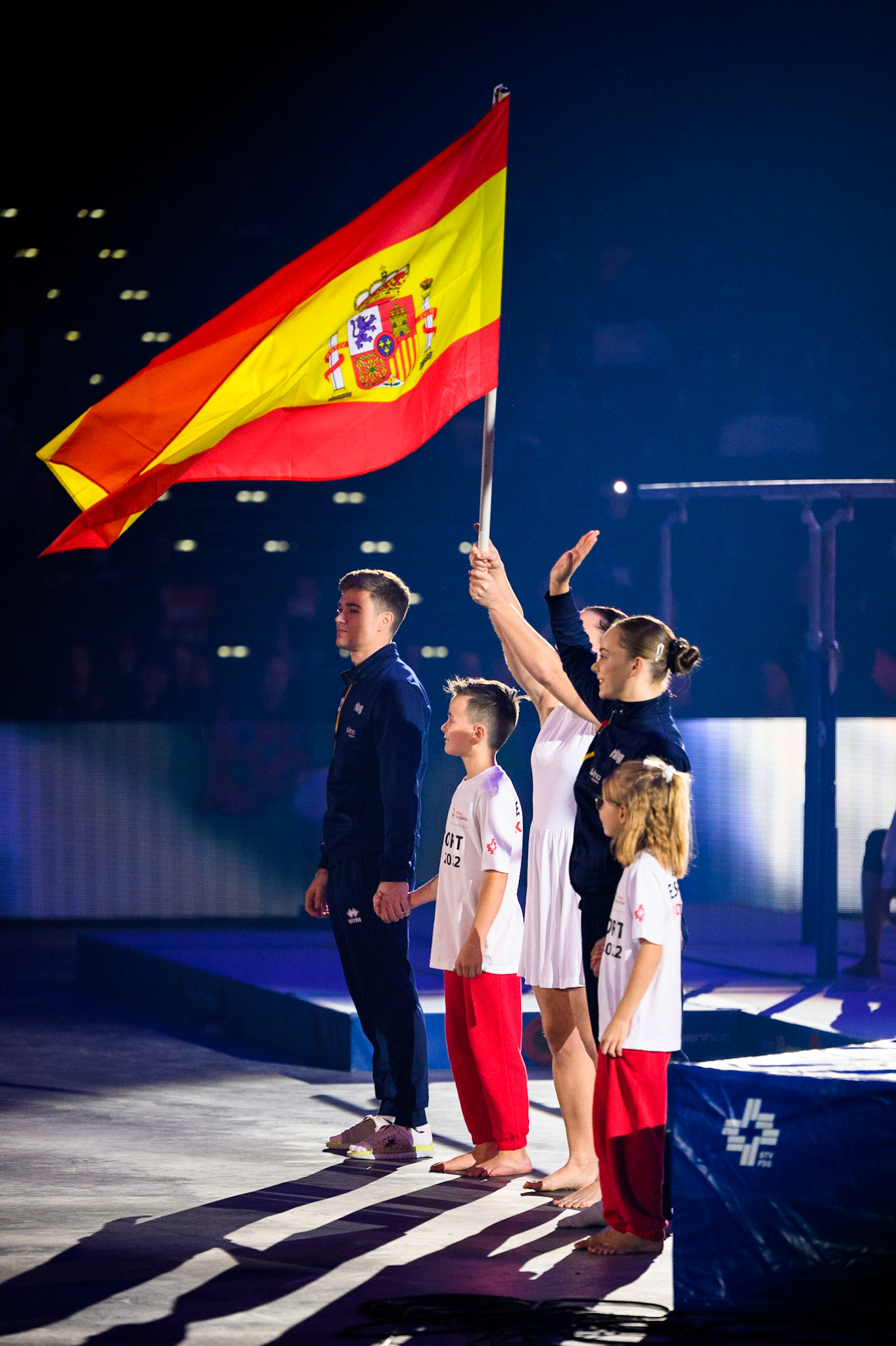Swiss Cup Zurich 2022, Opening Ceremony, Depicted: Laura Casabuena, Joel PlataPhoto taken in Zurich, SUI on 2022-11-27Photo credits should read: Norman Seibert, CC BY-SA 4.0NIKON Z 9, NIKKOR Z 70-200mm f/2.8 VR S¹⁄₁₆₀₀ Sek. bei ƒ / 2,8File: DSC_8206.NEF