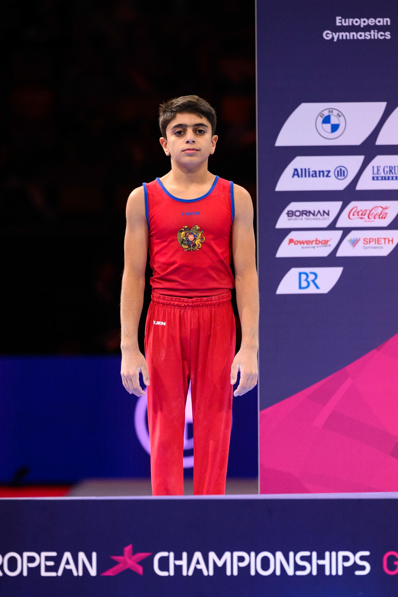 European Championships 2022, Apparatus Final, Victory CeremonyDepicted: Hamlet ManukyanPhoto taken in Munich, DEU on 2022-08-21Photo credits should read: Norman Seibert, CC BY-SA 4.0NIKON Z 9, NIKKOR Z 70-200mm f/2.8 VR S¹⁄₈₀₀ Sek. bei ƒ / 4,0File: DSC_1217.NEF