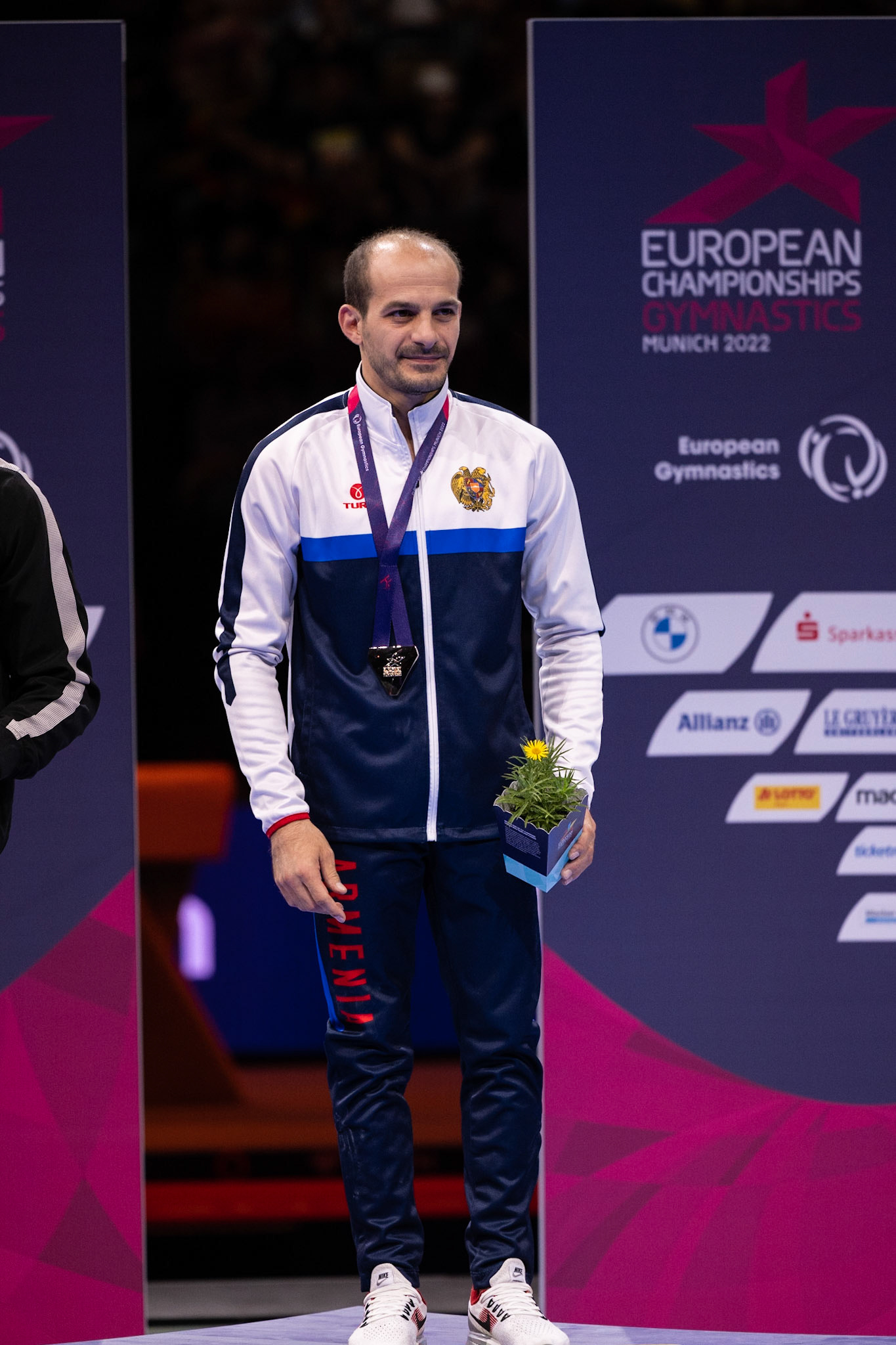 European Championships 2022, Apparatus Final, Pommel HorseDepicted: Harutyun MerdinyanPhoto taken in Munich, DEU on 2022-08-21Photo credits should read: Norman Seibert, CC BY-SA 4.0NIKON Z 9, NIKKOR Z 70-200mm f/2.8 VR S¹⁄₈₀₀ Sek. bei ƒ / 4,0File: DSC_1916.NEF