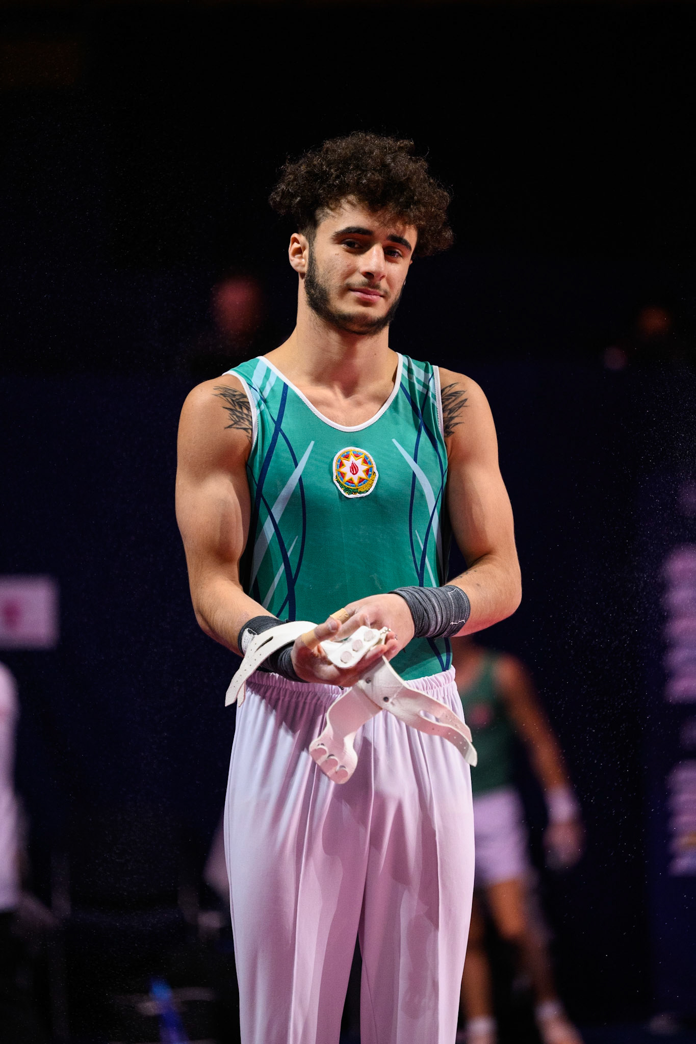 European Championships 2022, Podium Training, Horizontal BarDepicted: Aghamurad GahramanovPhoto taken in Munich, DEU on 2022-08-16Photo credits should read: Norman Seibert, CC BY-SA 4.0NIKON Z 9, NIKKOR Z 70-200mm f/2.8 VR S¹⁄₁₆₀₀ Sek. bei ƒ / 2,8File: DSC_5144.NEF