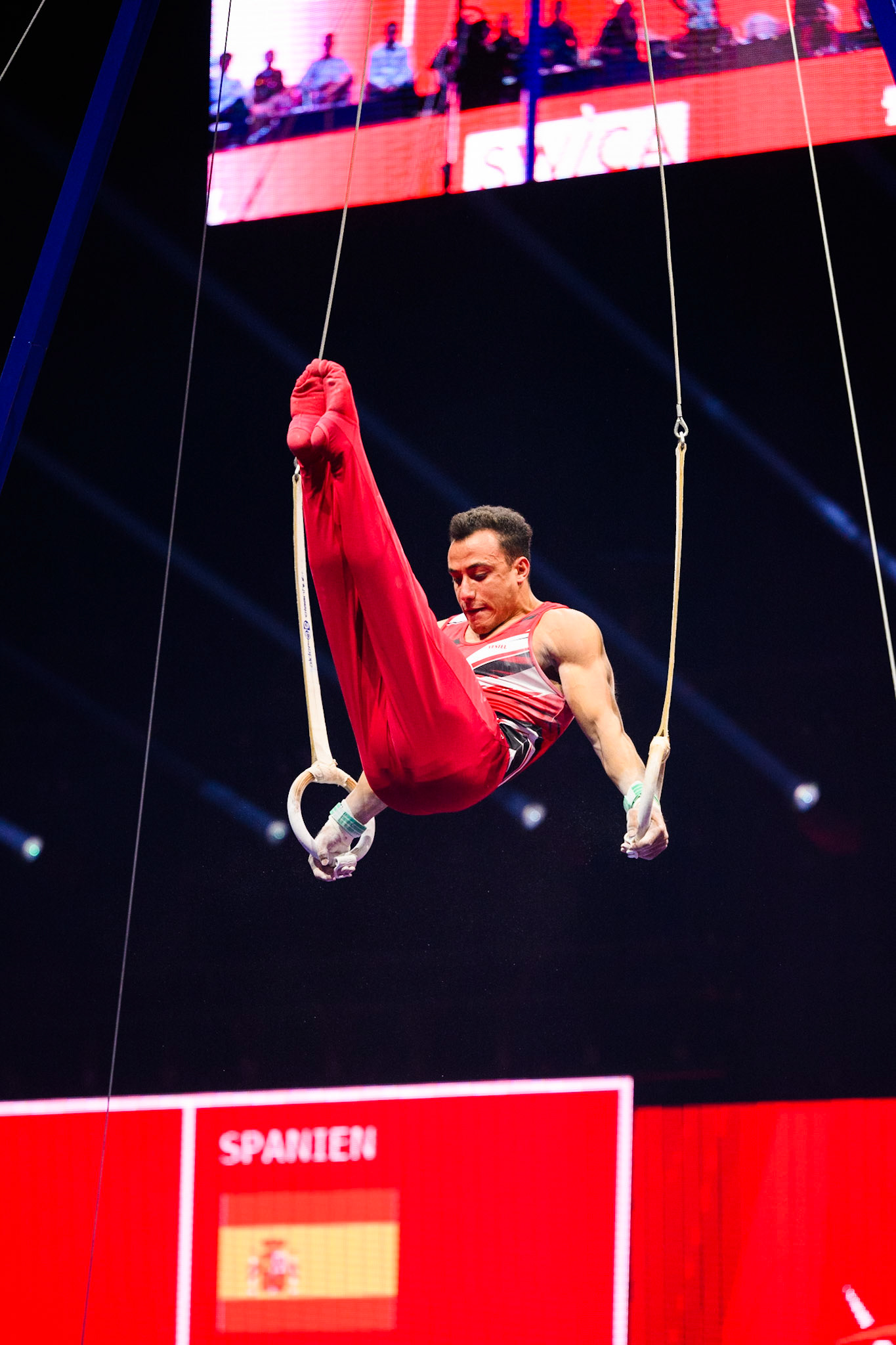 Swiss Cup Zurich 2022, Final, Still RingsDepicted: Adem AsilPhoto taken in Zurich, SUI on 2022-11-27Photo credits should read: Norman Seibert, CC BY-SA 4.0NIKON Z 9, NIKKOR Z 70-200mm f/2.8 VR S¹⁄₁₆₀₀ Sek. bei ƒ / 2,8File: DSC_2357.NEF