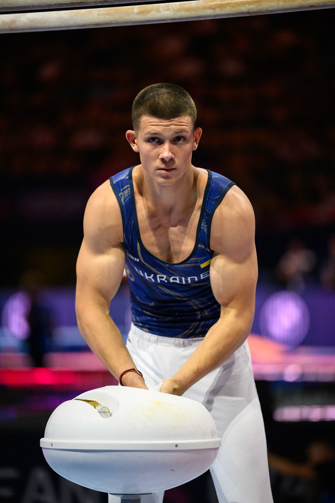 European Championships 2022, All-around Competition, Parallel BarsDepicted: Illia KovtunPhoto taken in Munich, DEU on 2022-08-18Photo credits should read: Norman Seibert, CC BY-SA 4.0NIKON Z 9, NIKKOR Z 70-200mm f/2.8 VR S¹⁄₁₆₀₀ Sek. bei ƒ / 2,8File: DSC_6227.NEF