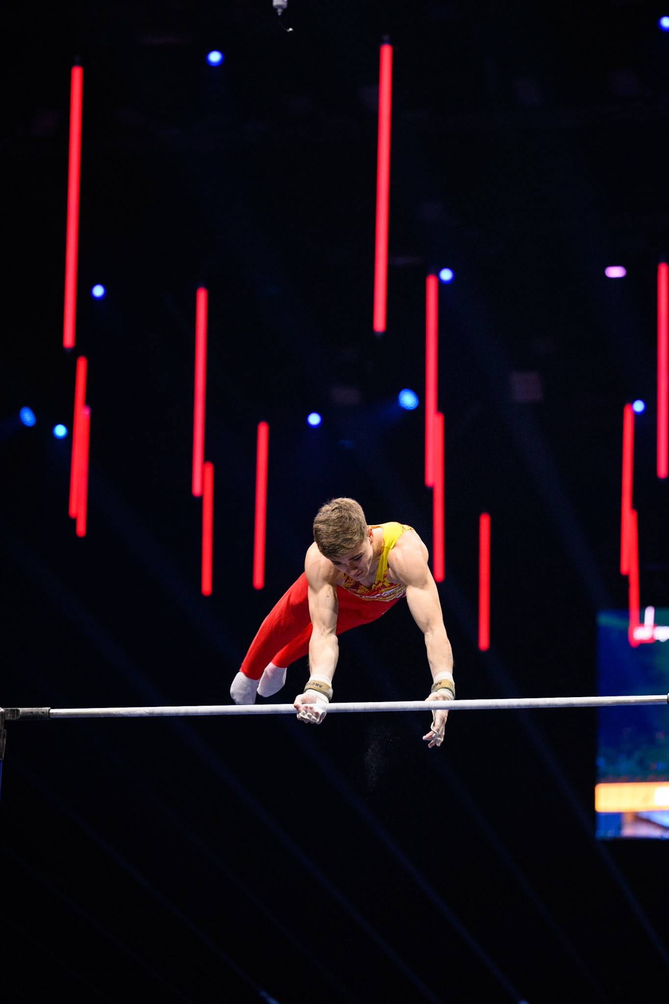 Swiss Cup Zurich 2022, Final, Horizontal BarDepicted: Joel PlataPhoto taken in Zurich, SUI on 2022-11-27Photo credits should read: Norman Seibert, CC BY-SA 4.0NIKON Z 9, NIKKOR Z 70-200mm f/2.8 VR S¹⁄₁₆₀₀ Sek. bei ƒ / 2,8File: DSC_2589.NEF