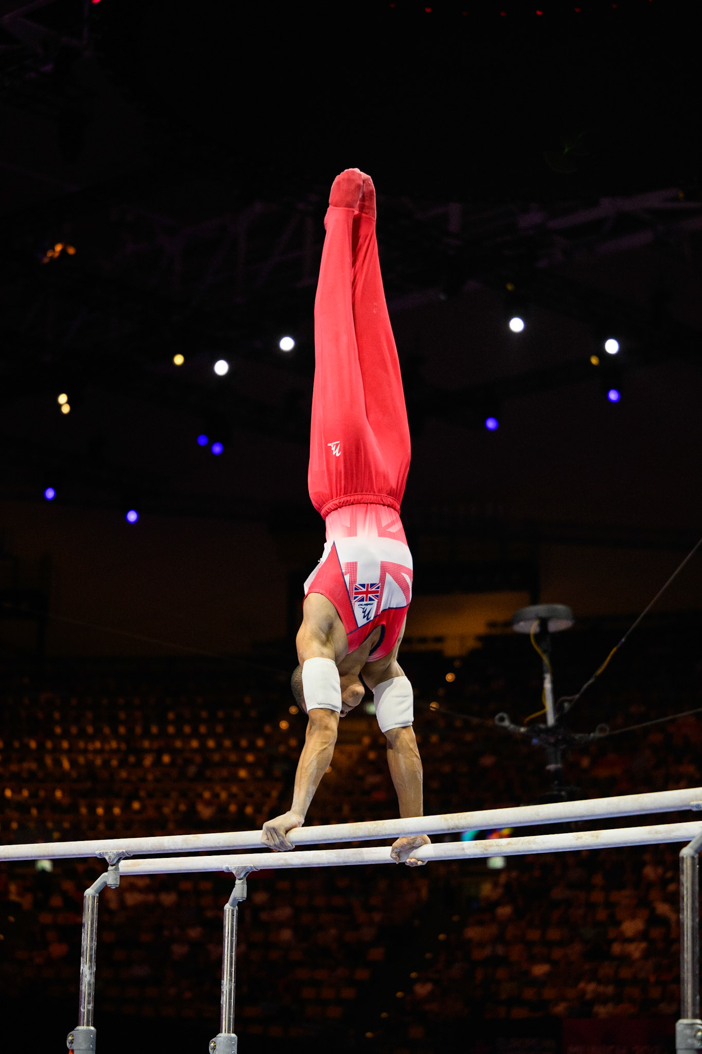 European Championships 2022, Apparatus Final, Parallel BarsDepicted: Joe FraserPhoto taken in Munich, DEU on 2022-08-21Photo credits should read: Norman Seibert, CC BY-SA 4.0NIKON Z 9, NIKKOR Z 70-200mm f/2.8 VR S¹⁄₁₆₀₀ Sek. bei ƒ / 2,8File: DSC_5635.NEF