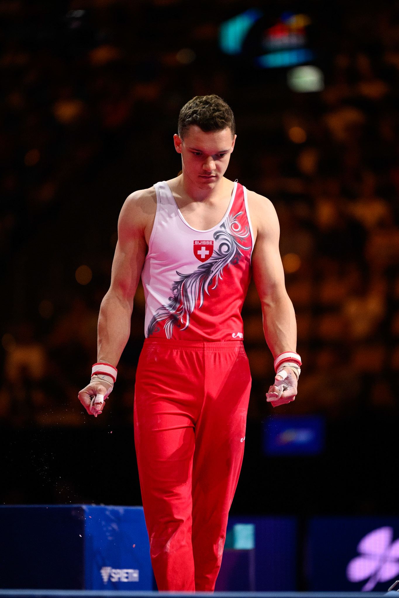 European Championships 2022, Apparatus Final, Horizontal BarDepicted: Noe SeifertPhoto taken in Munich, DEU on 2022-08-21Photo credits should read: Norman Seibert, CC BY-SA 4.0NIKON Z 9, NIKKOR Z 70-200mm f/2.8 VR S¹⁄₁₆₀₀ Sek. bei ƒ / 2,8File: DSC_9078 2.NEF